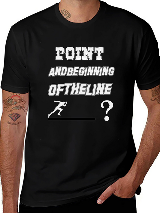 Point And Beginning Of The Line T-Shirt