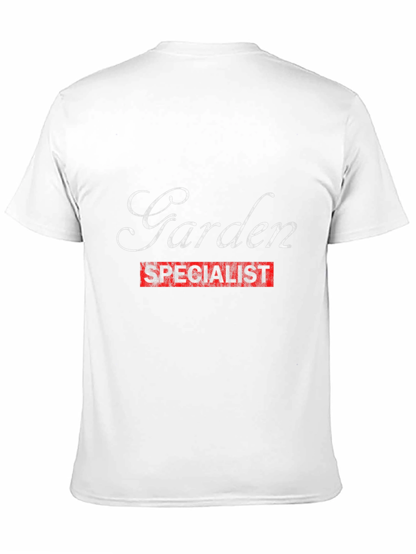 Garden Specialist T-Shirt - Black Graphic Tee