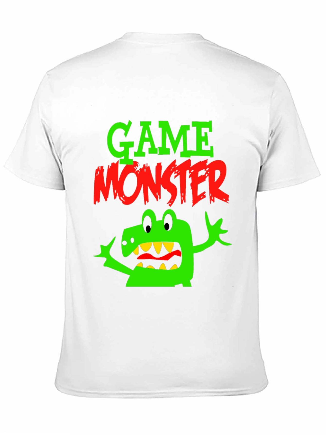 Game Monster Black Graphic Tee