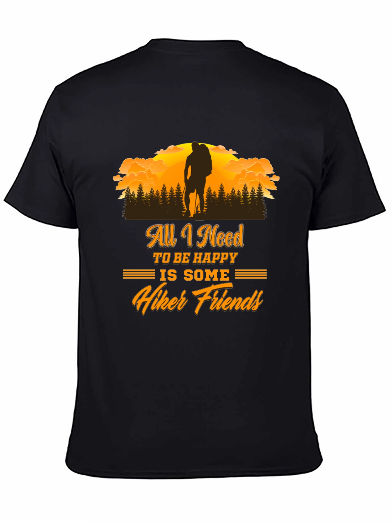 Hiker Friends Graphic T-Shirt - Adventure Ready Tee