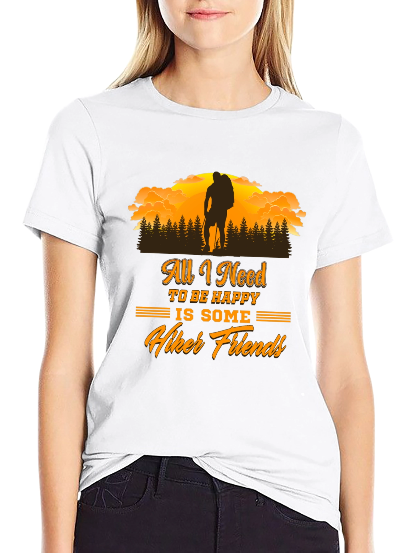 Hiker Friends Graphic T-Shirt - Adventure Ready Tee