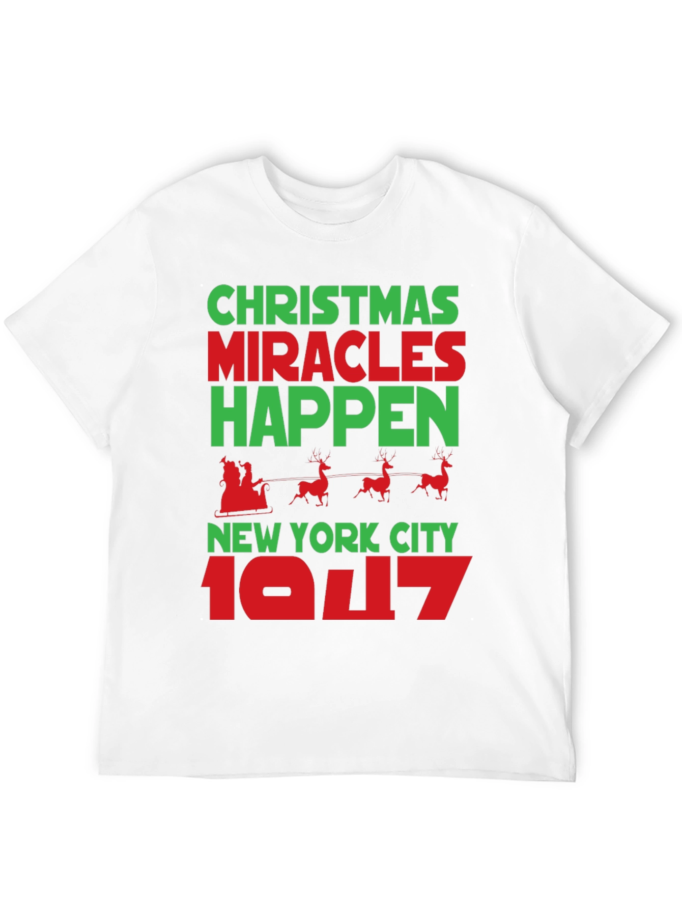 Christmas Miracles New York City 1947 T-Shirt