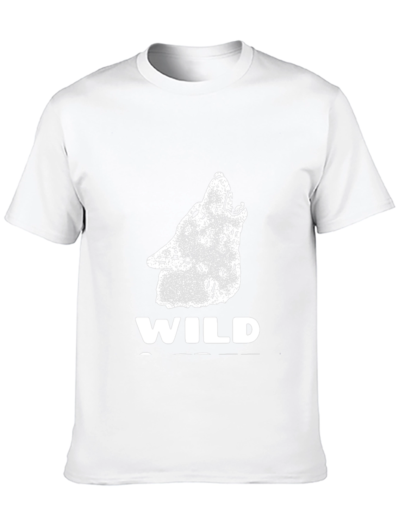 Wild Wolf Graphic T-Shirt - Black