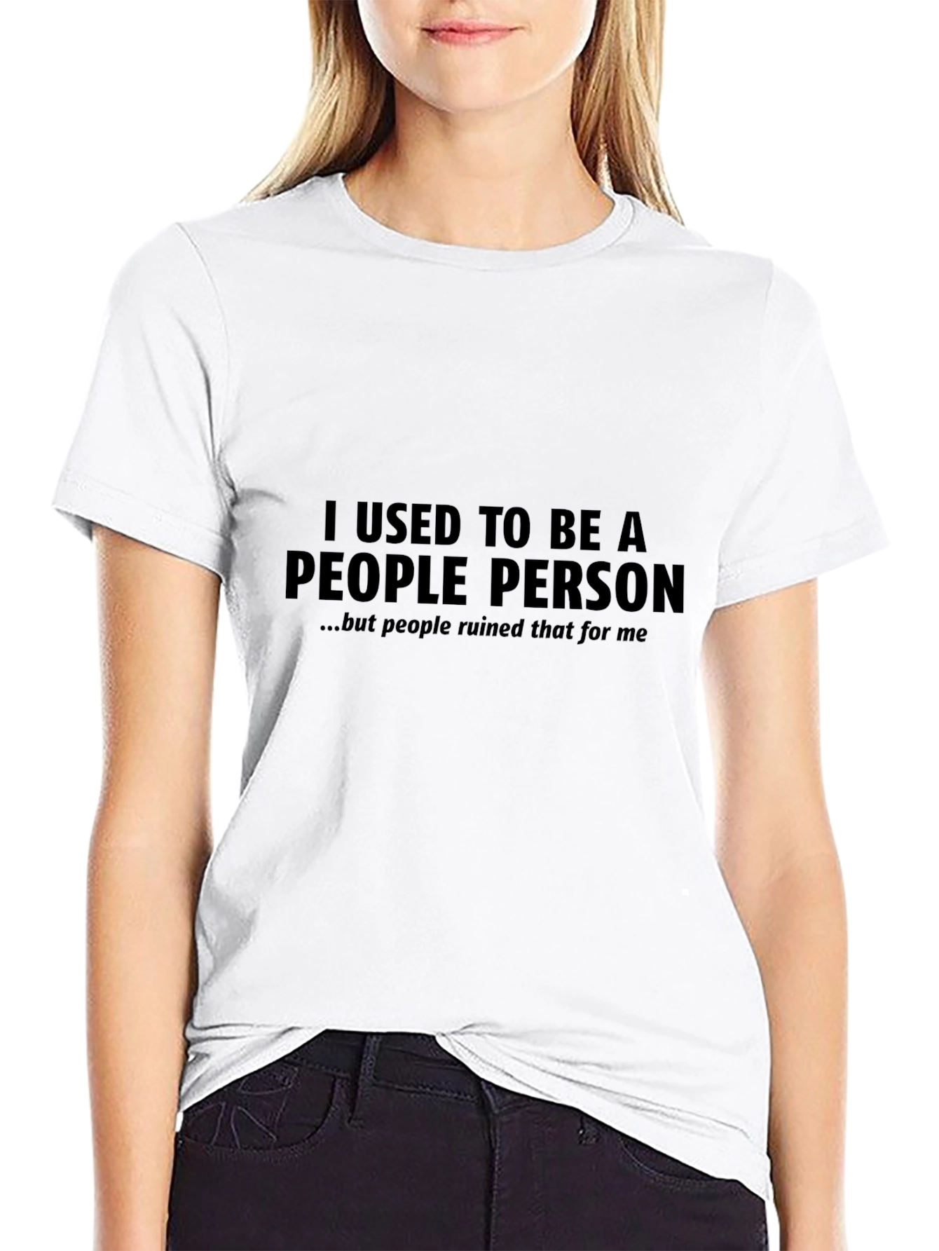 I Used To Be A People Person T-Shirt