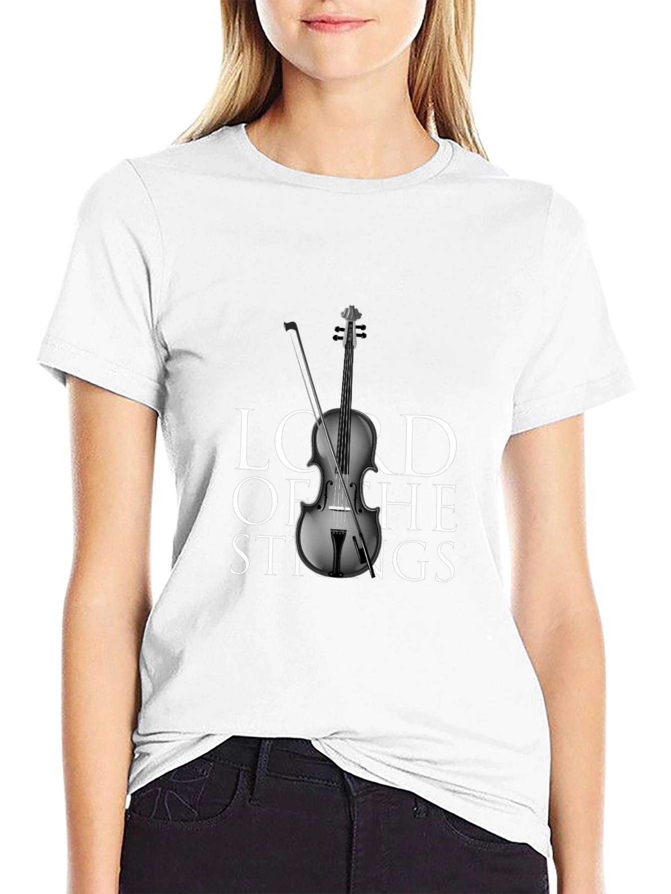 Lord of the Strings Graphic T-Shirt