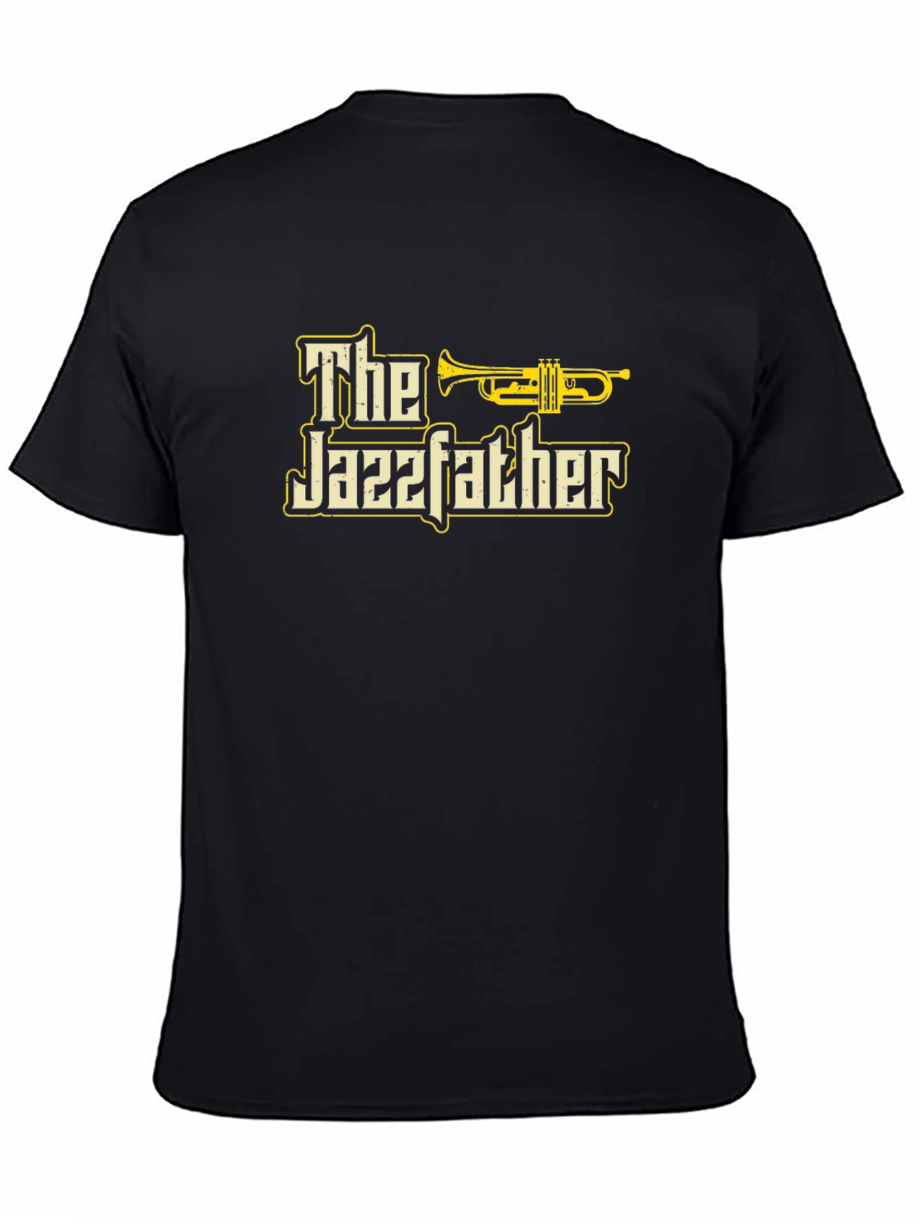 The Jazzfather Black Graphic Tee