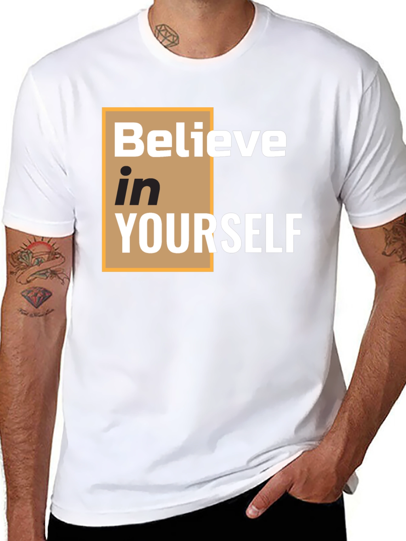 Believe in Yourself T-Shirt - Motivational Tee