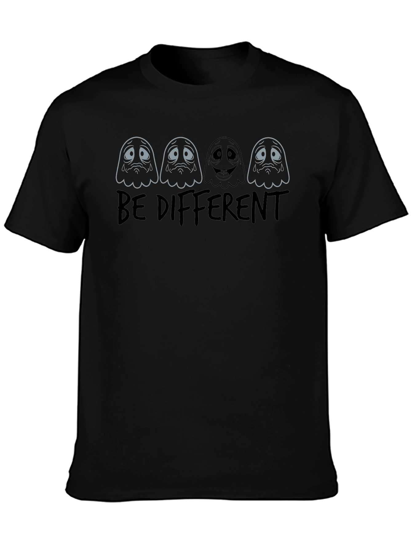Be Different Black T-Shirt