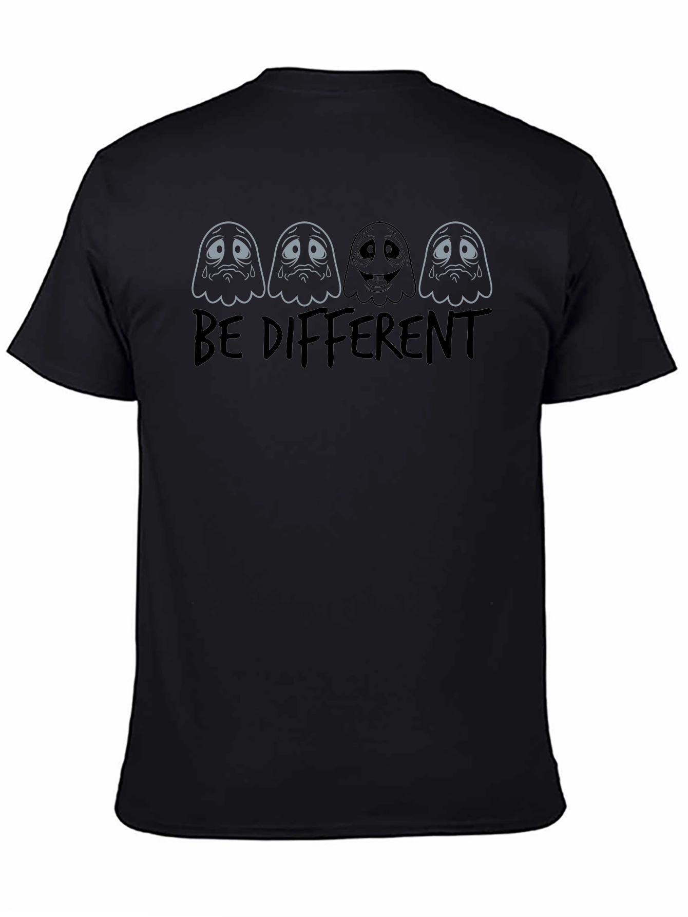 Be Different Black T-Shirt