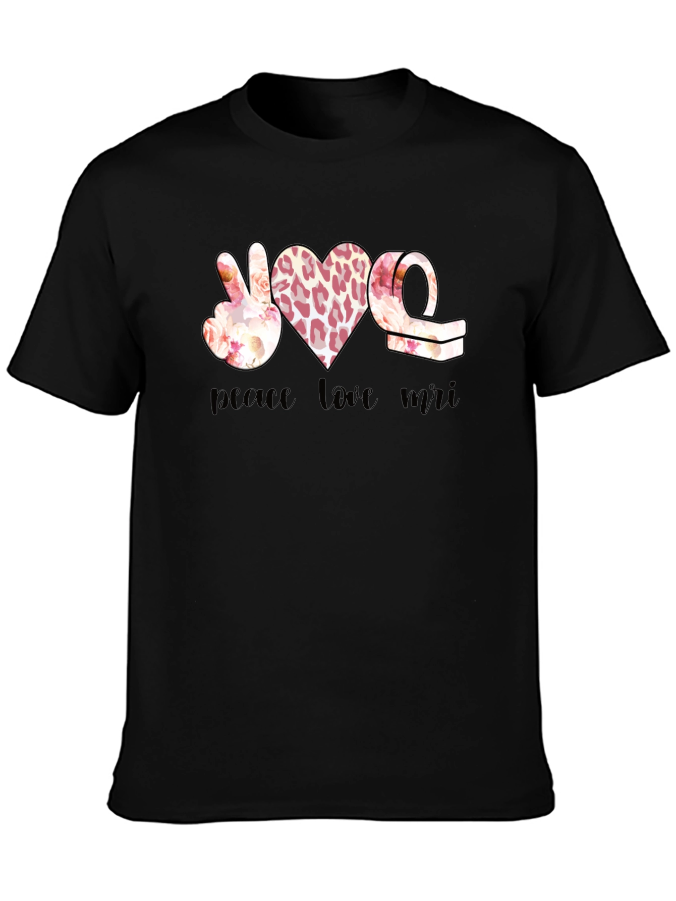 Peace Love MRI Graphic T-Shirt
