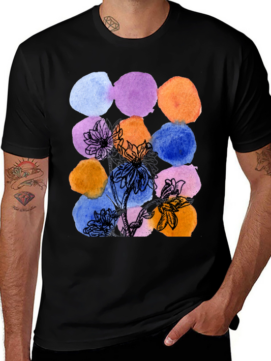 Floral Watercolor Graphic Tee