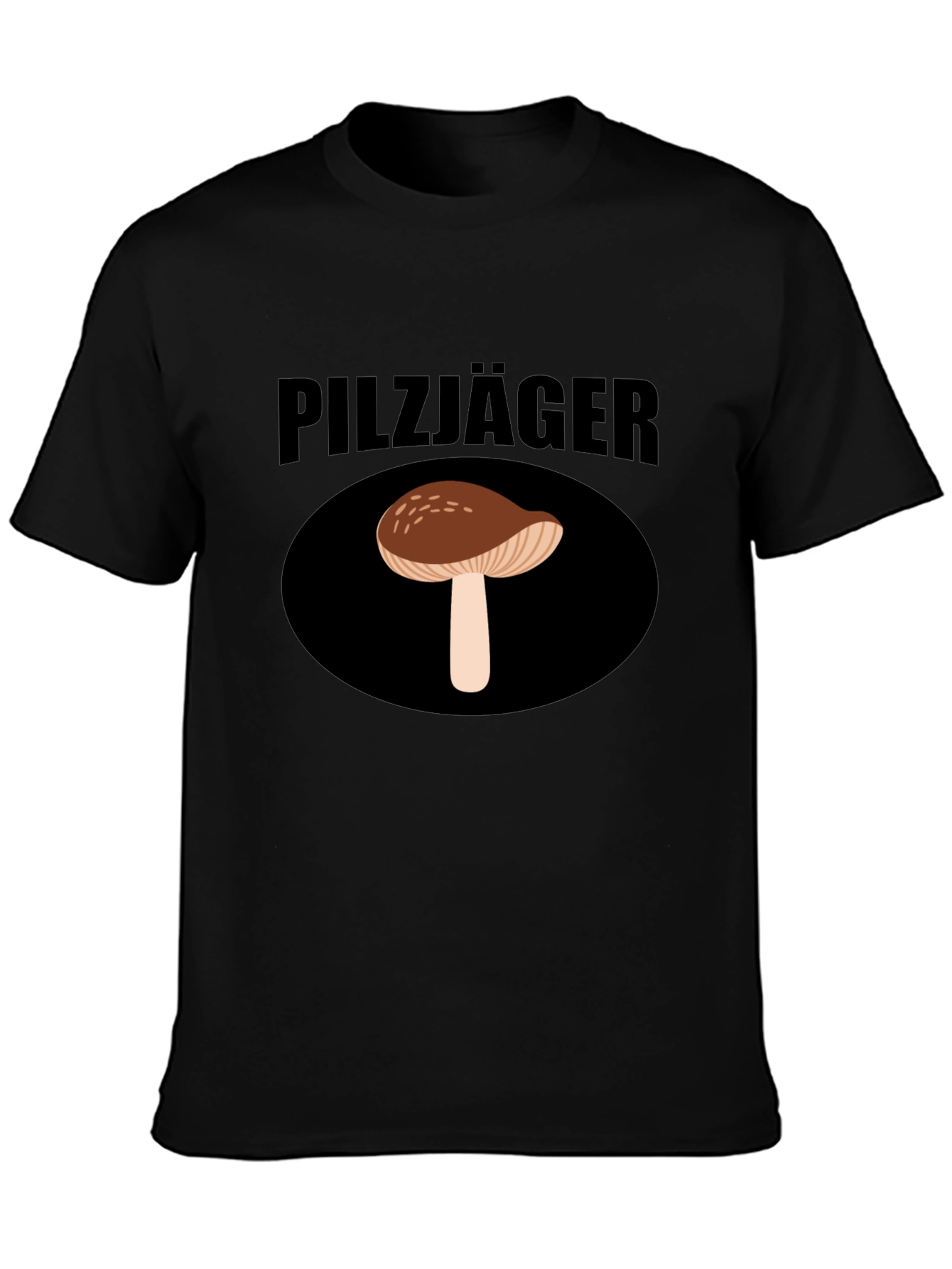 Pilzjäger Mushroom Hunter Graphic T-Shirt