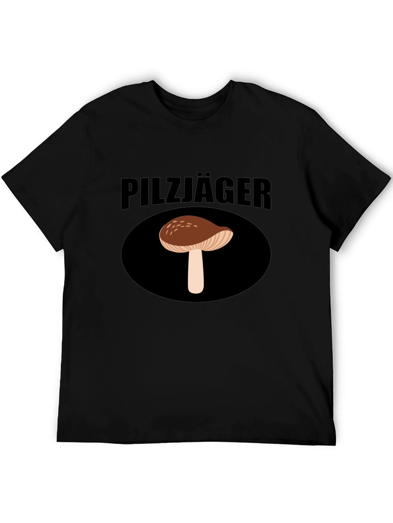Pilzjäger Mushroom Hunter Graphic T-Shirt