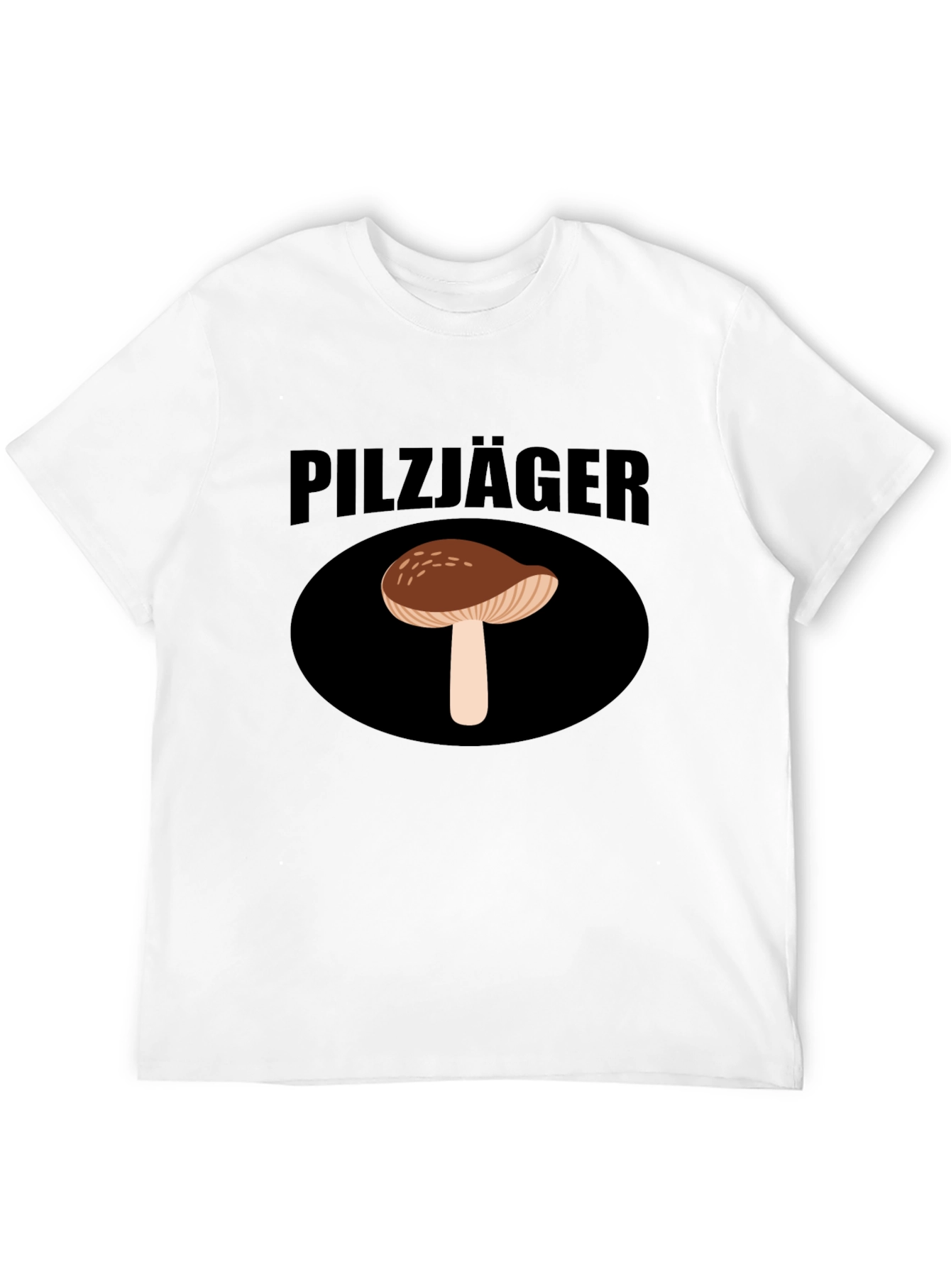 Pilzjäger Mushroom Hunter Graphic T-Shirt