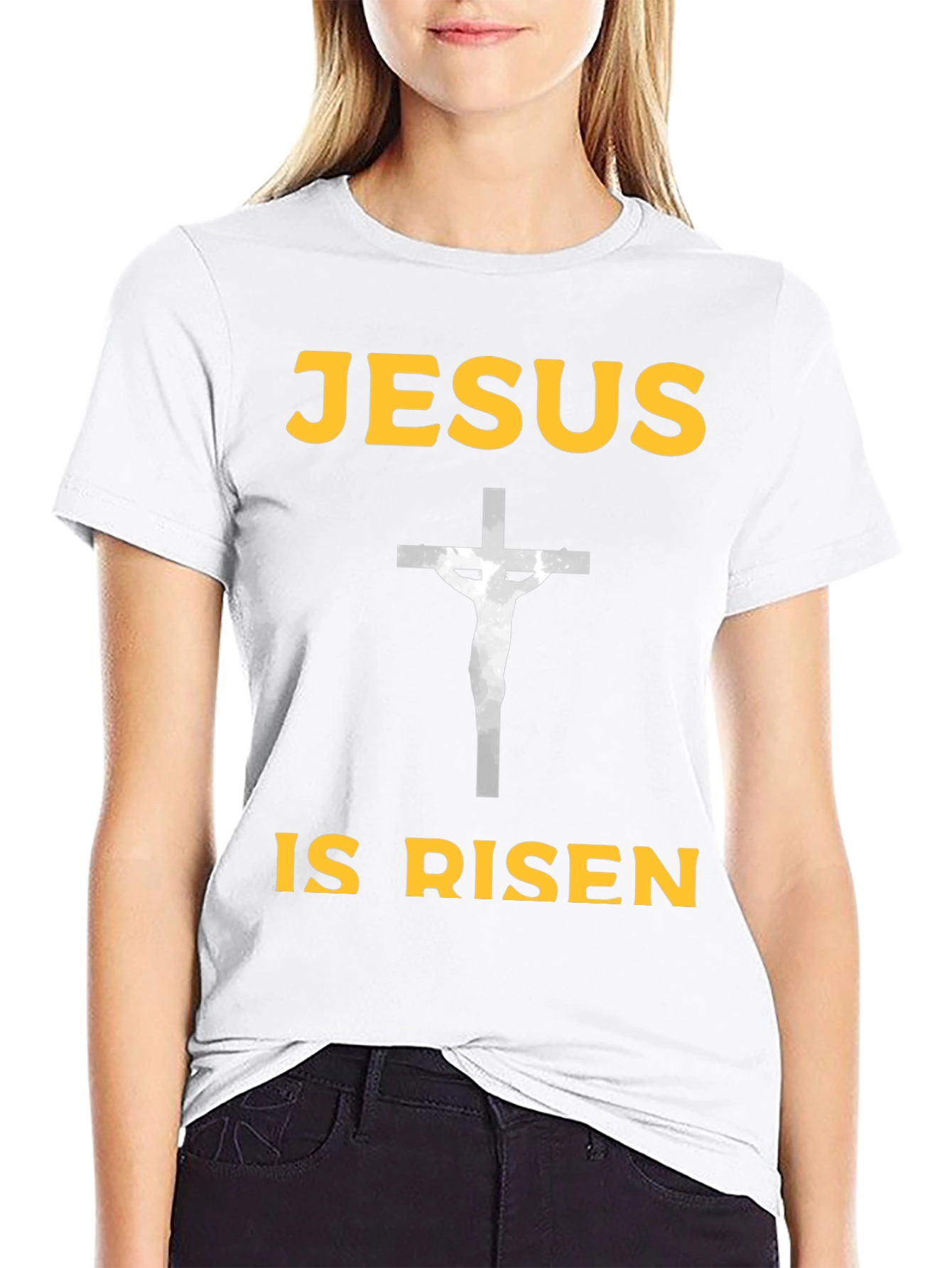 Jesus is Risen Graphic Tee - Christian Easter T-Shirt