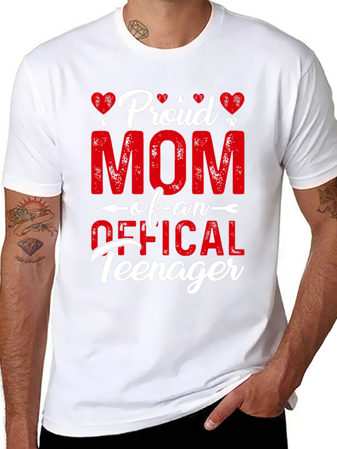 Proud Mom of an Official Teenager T-Shirt