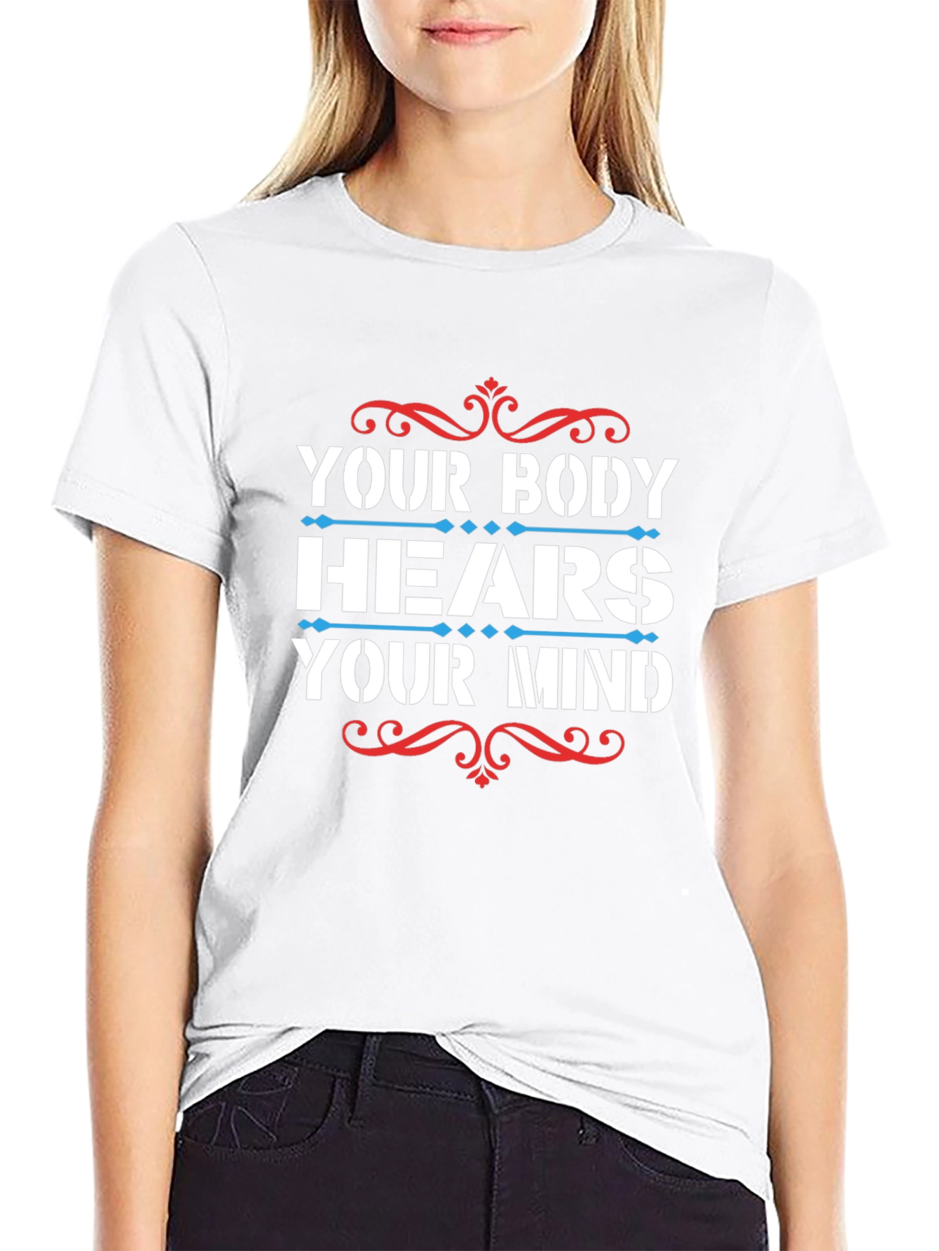 Mind-Body Connection T-Shirt - Motivational Graphic Tee