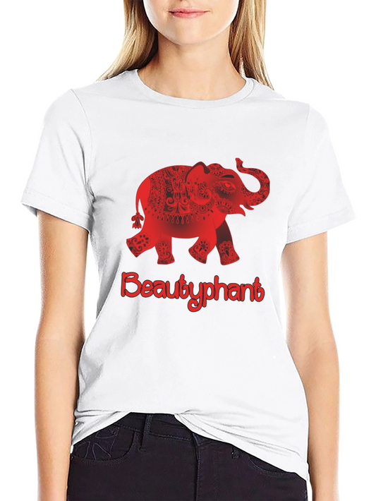 Beautyphant Graphic T-Shirt - Black