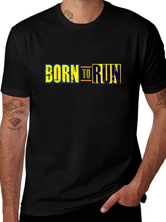 Born to Run Black T-Shirt