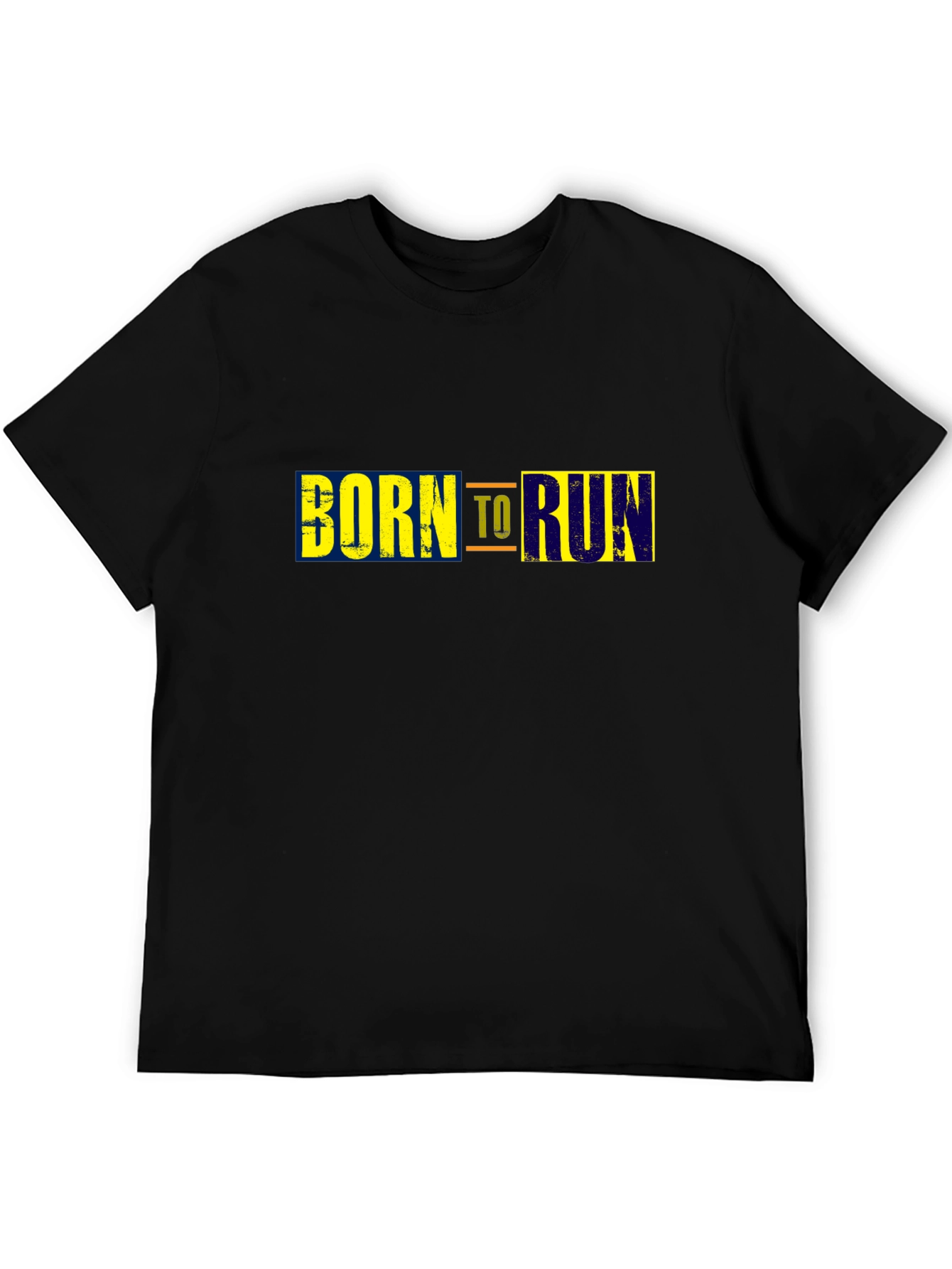 Born to Run Black T-Shirt