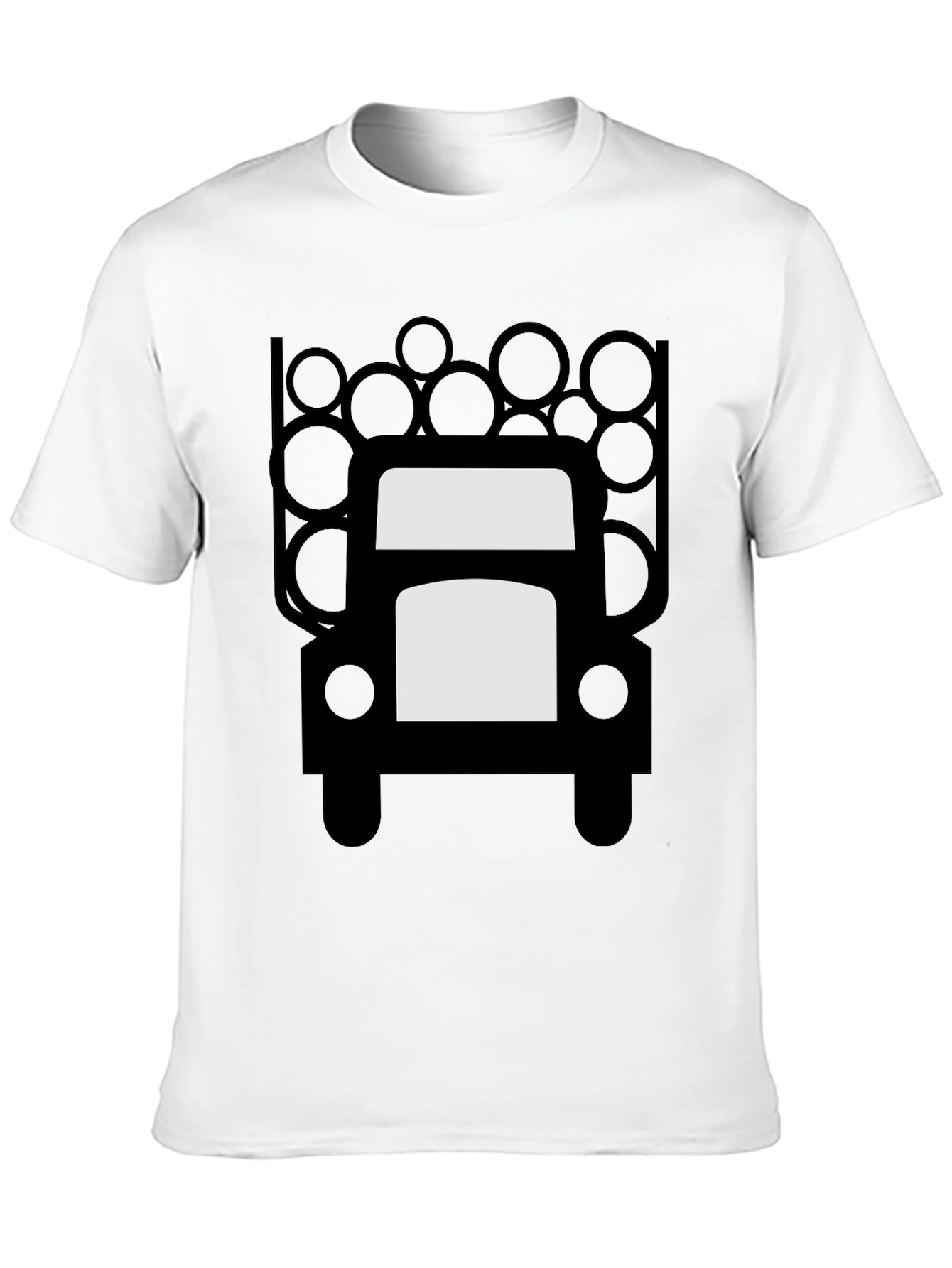 Lumber Truck Graphic T-Shirt