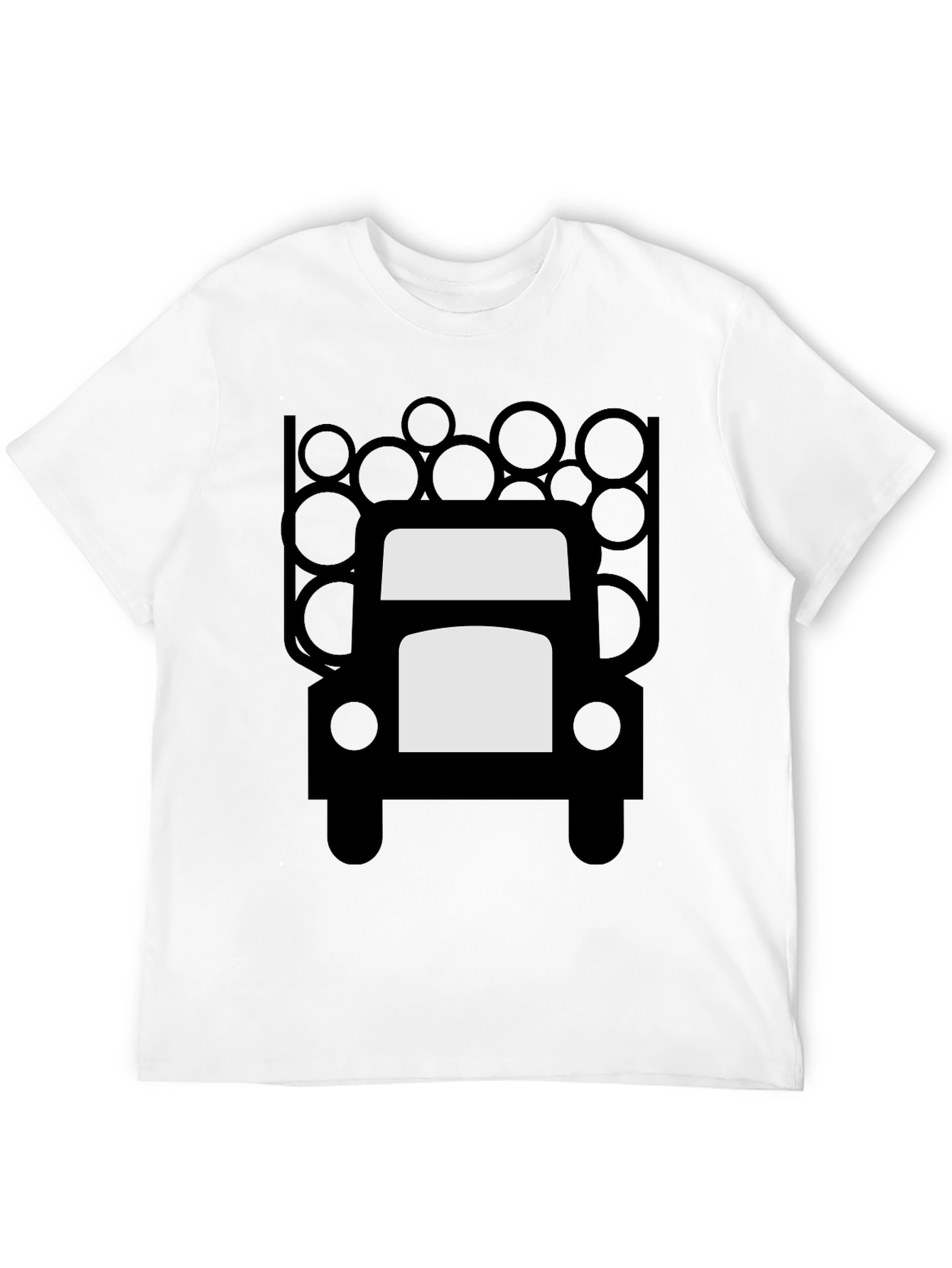 Lumber Truck Graphic T-Shirt