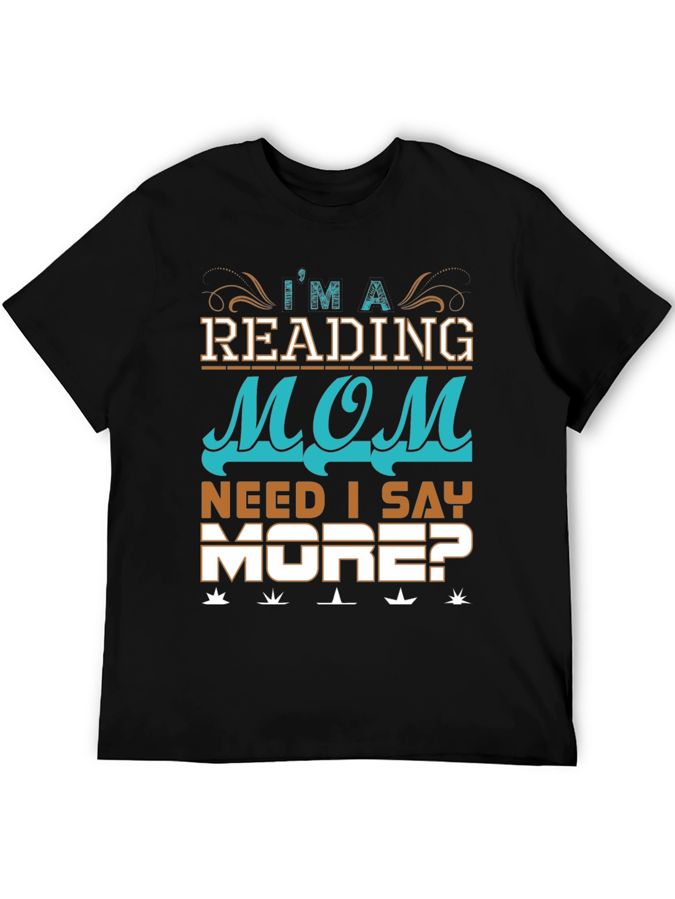 Reading Mom Graphic Tee - Book Lovers Shirt