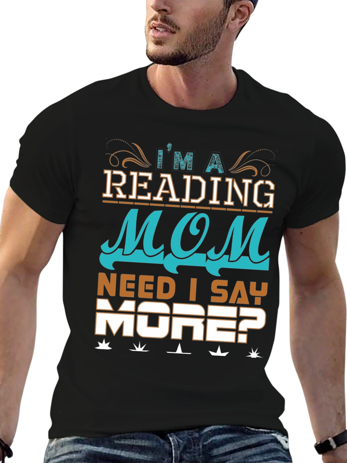 Reading Mom Graphic Tee - Book Lovers Shirt