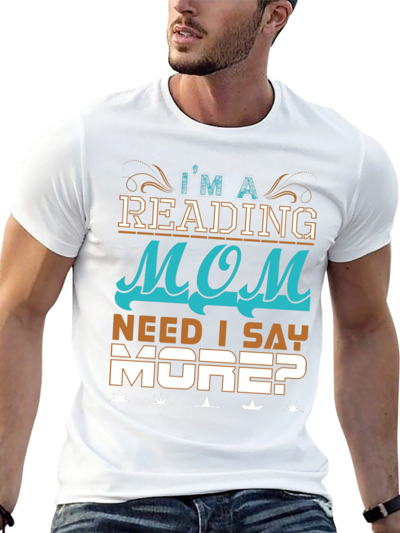 Reading Mom Graphic Tee - Book Lovers Shirt