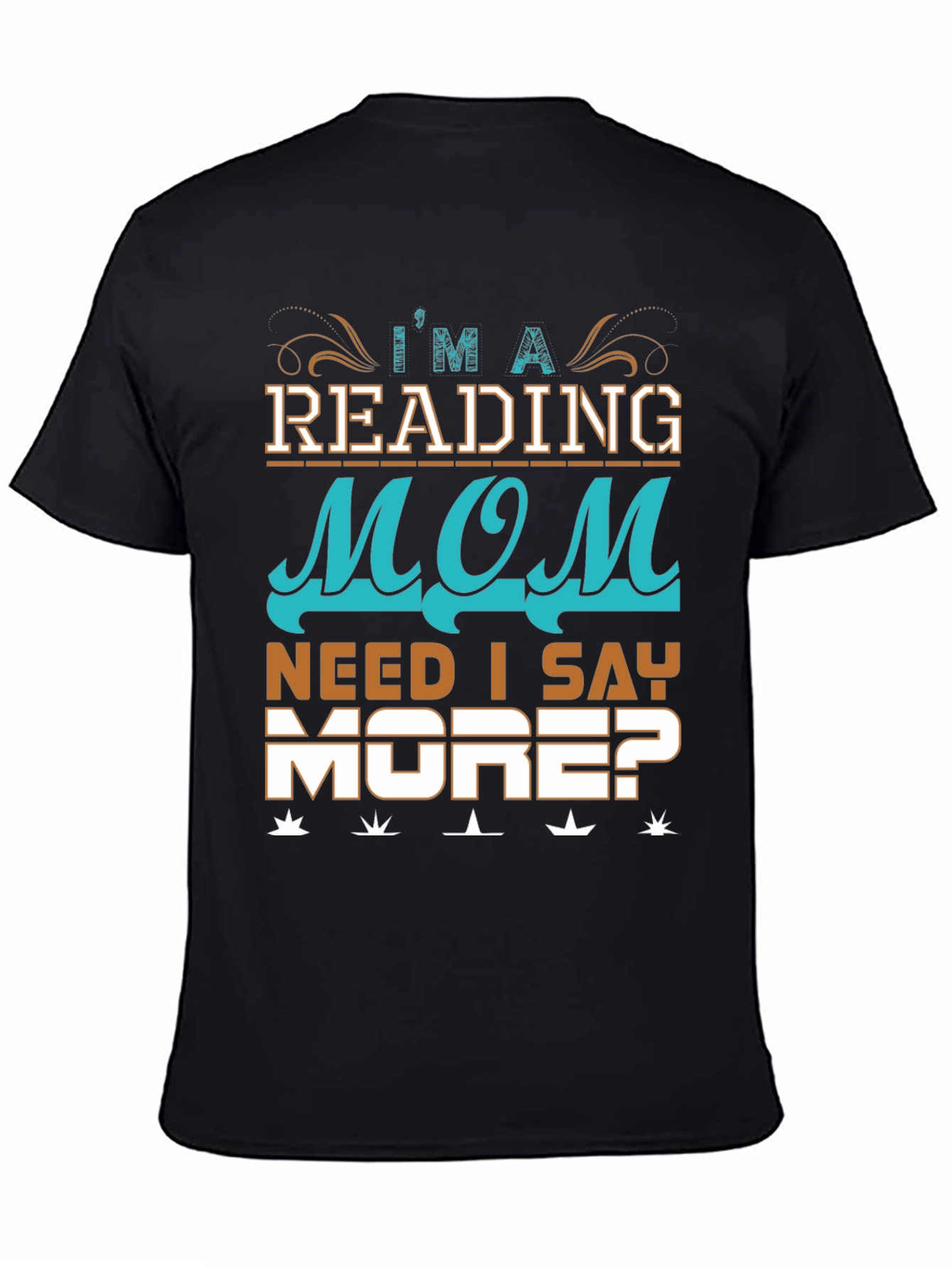 Reading Mom Graphic Tee - Book Lovers Shirt