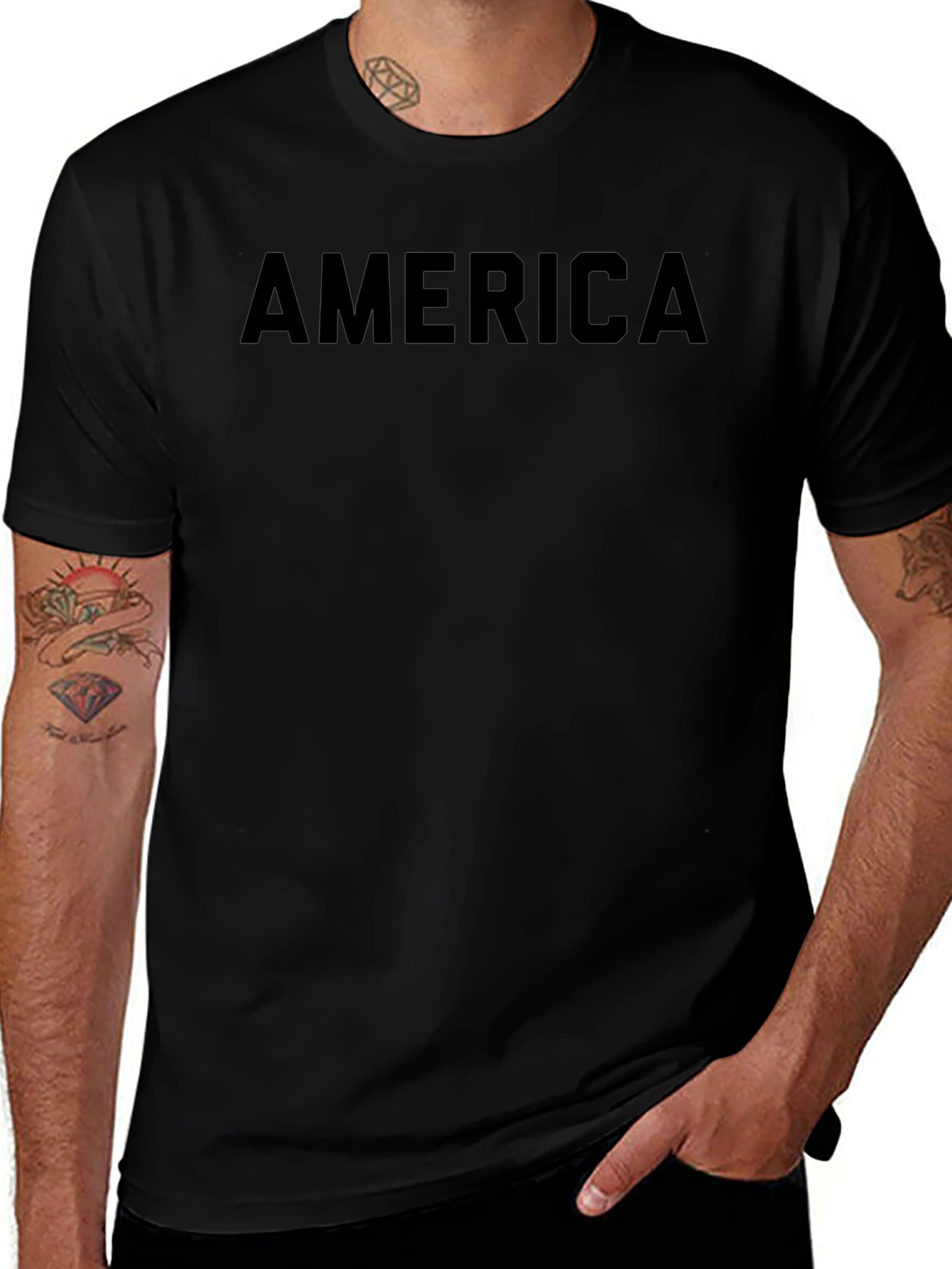 America Tee - Bold Patriotic T-Shirt