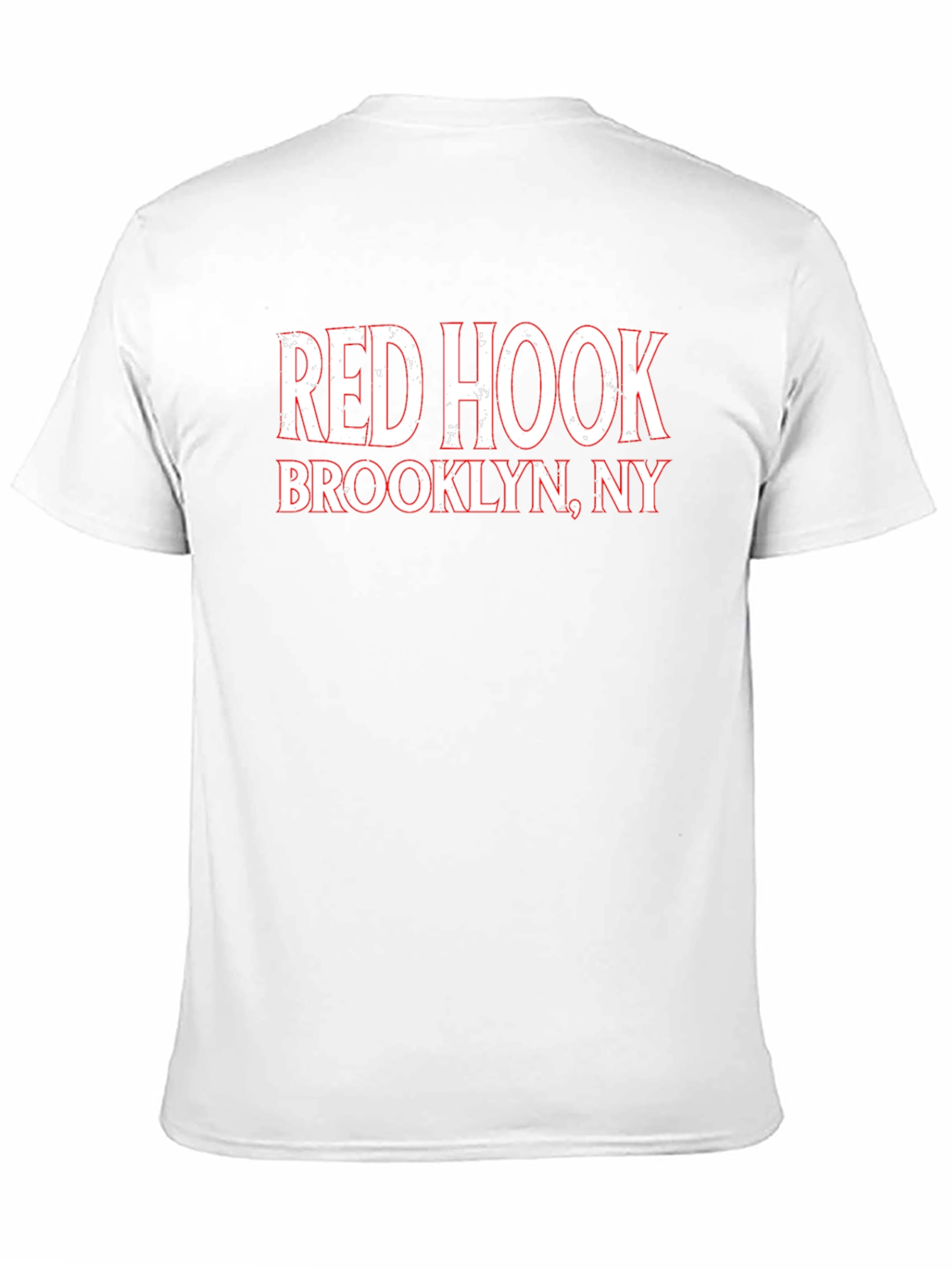 Red Hook Brooklyn NY Black Graphic T-Shirt