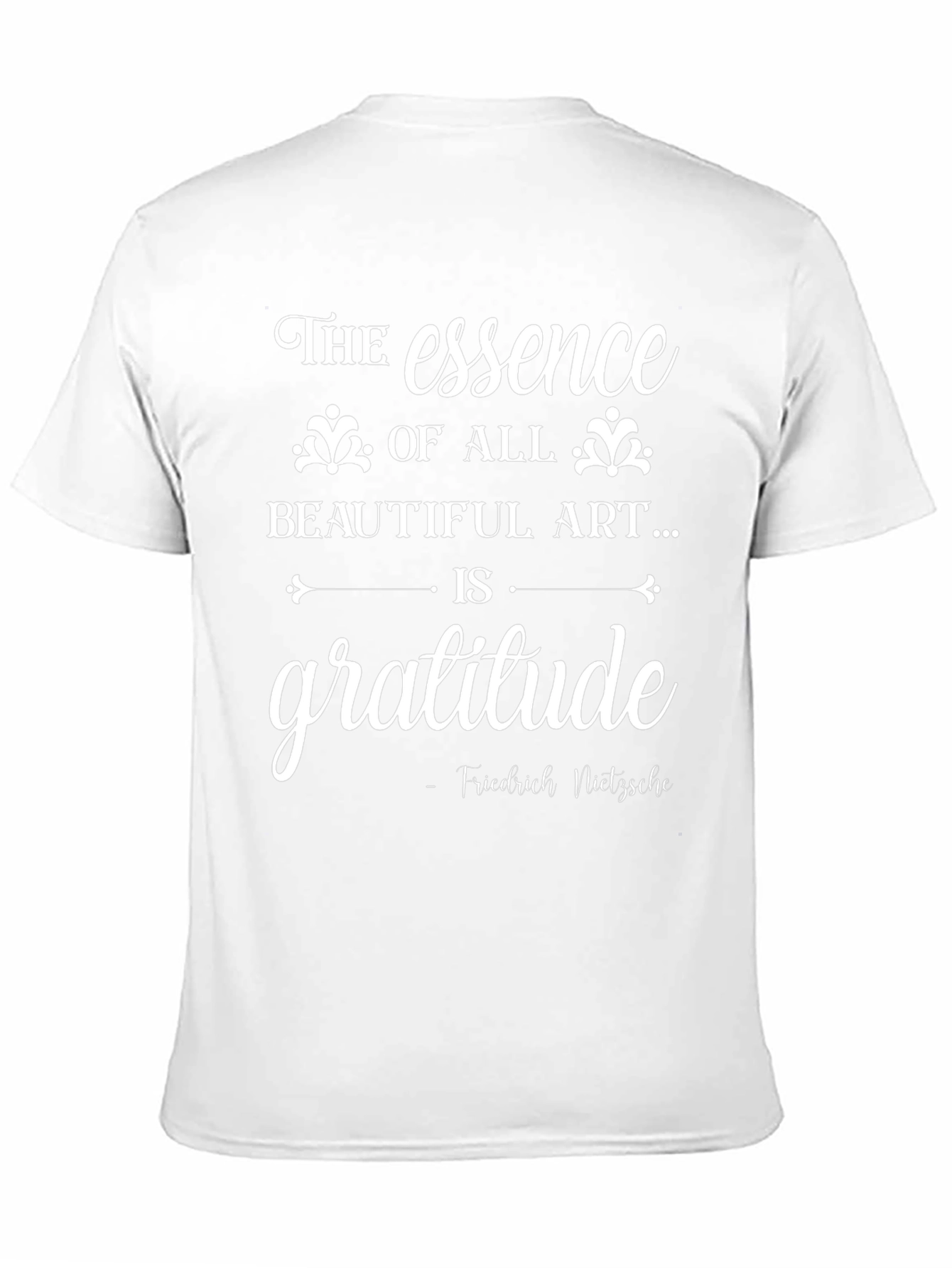 Gratitude Essence T-Shirt: Nietzsche Quote