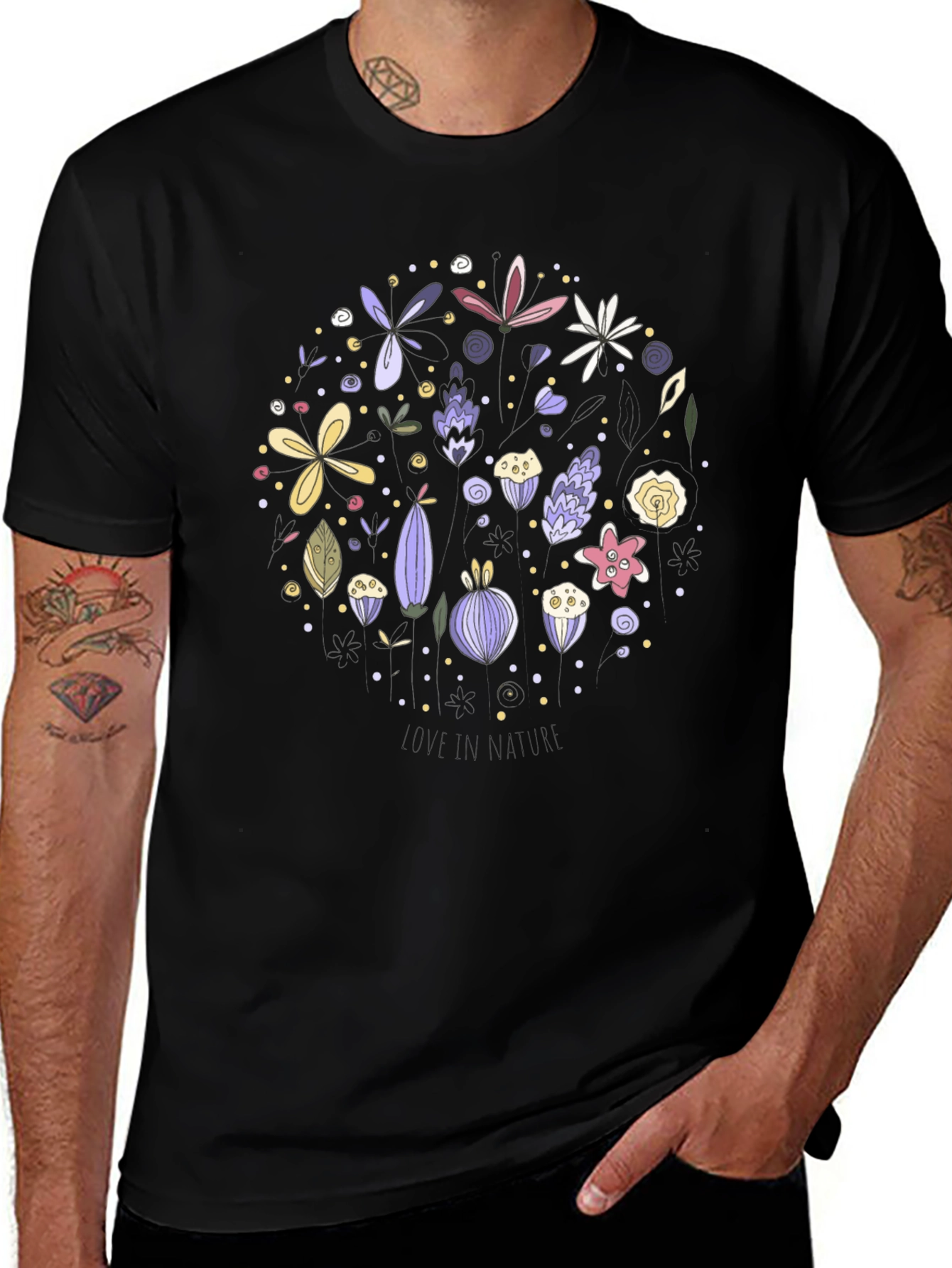 Nature Inspired Graphic Tee