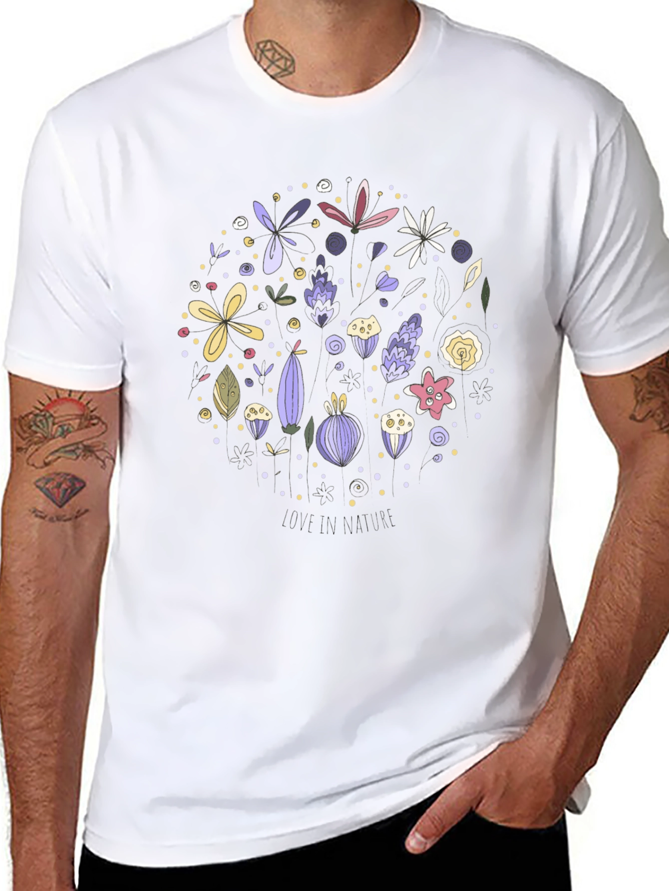 Nature Inspired Graphic Tee
