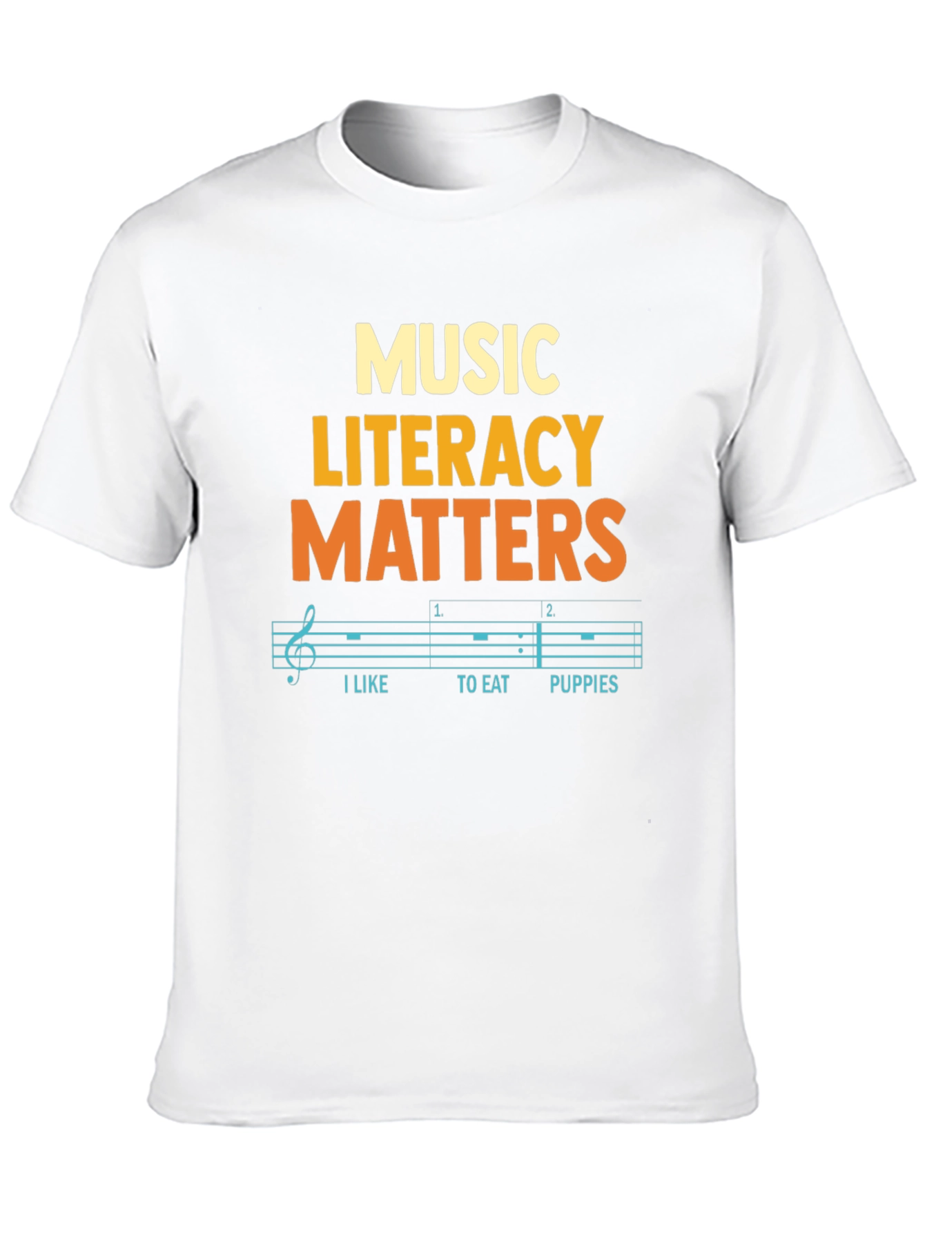 Music Literacy Matters T-Shirt
