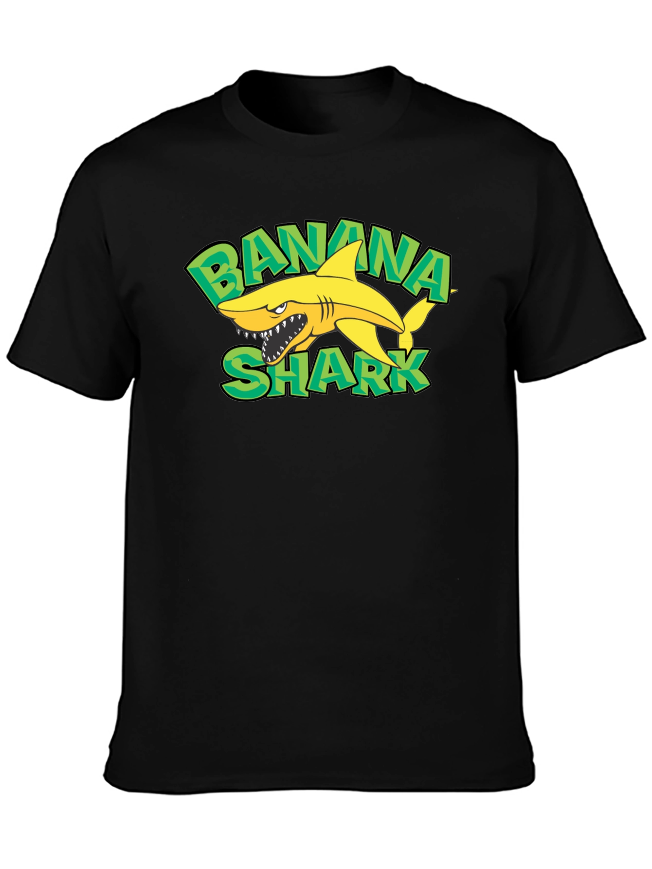 Banana Shark Graphic T-Shirt
