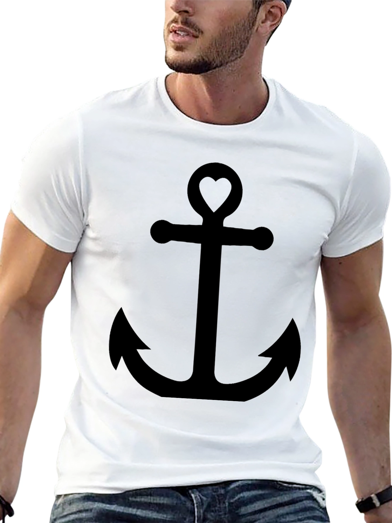 Anchor Heart Graphic Tee