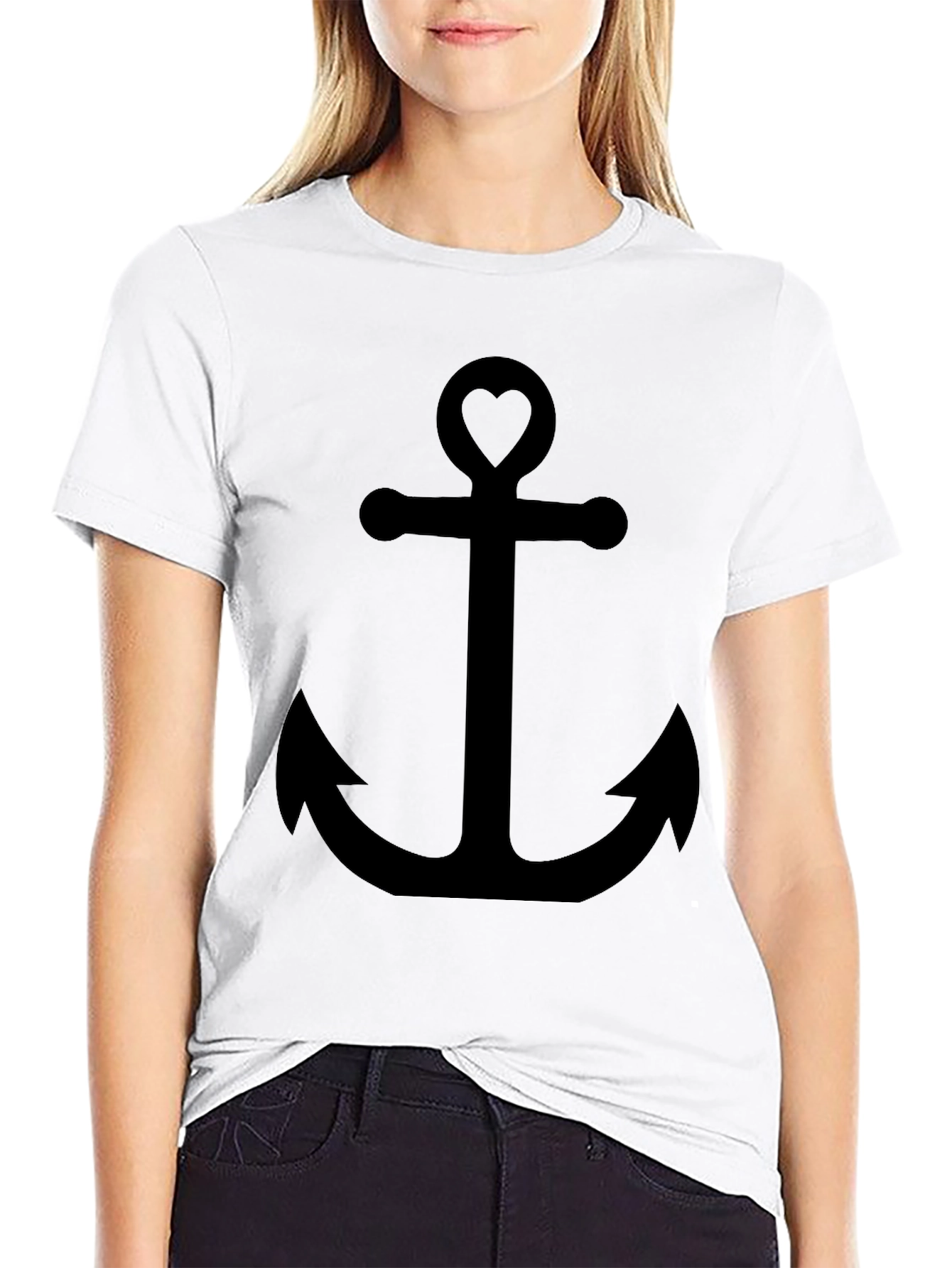 Anchor Heart Graphic Tee