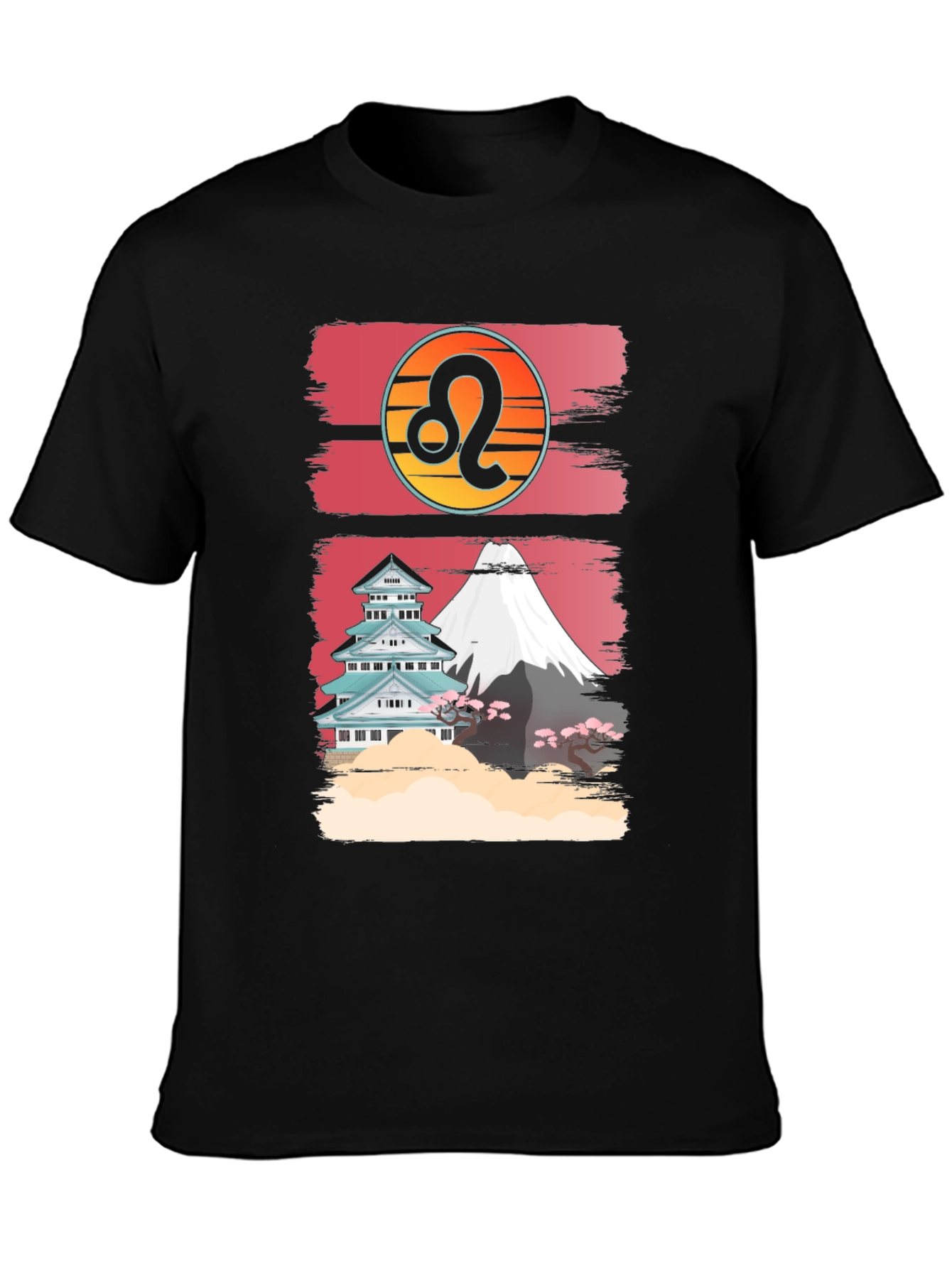 Leo Zodiac Japan Style T-Shirt