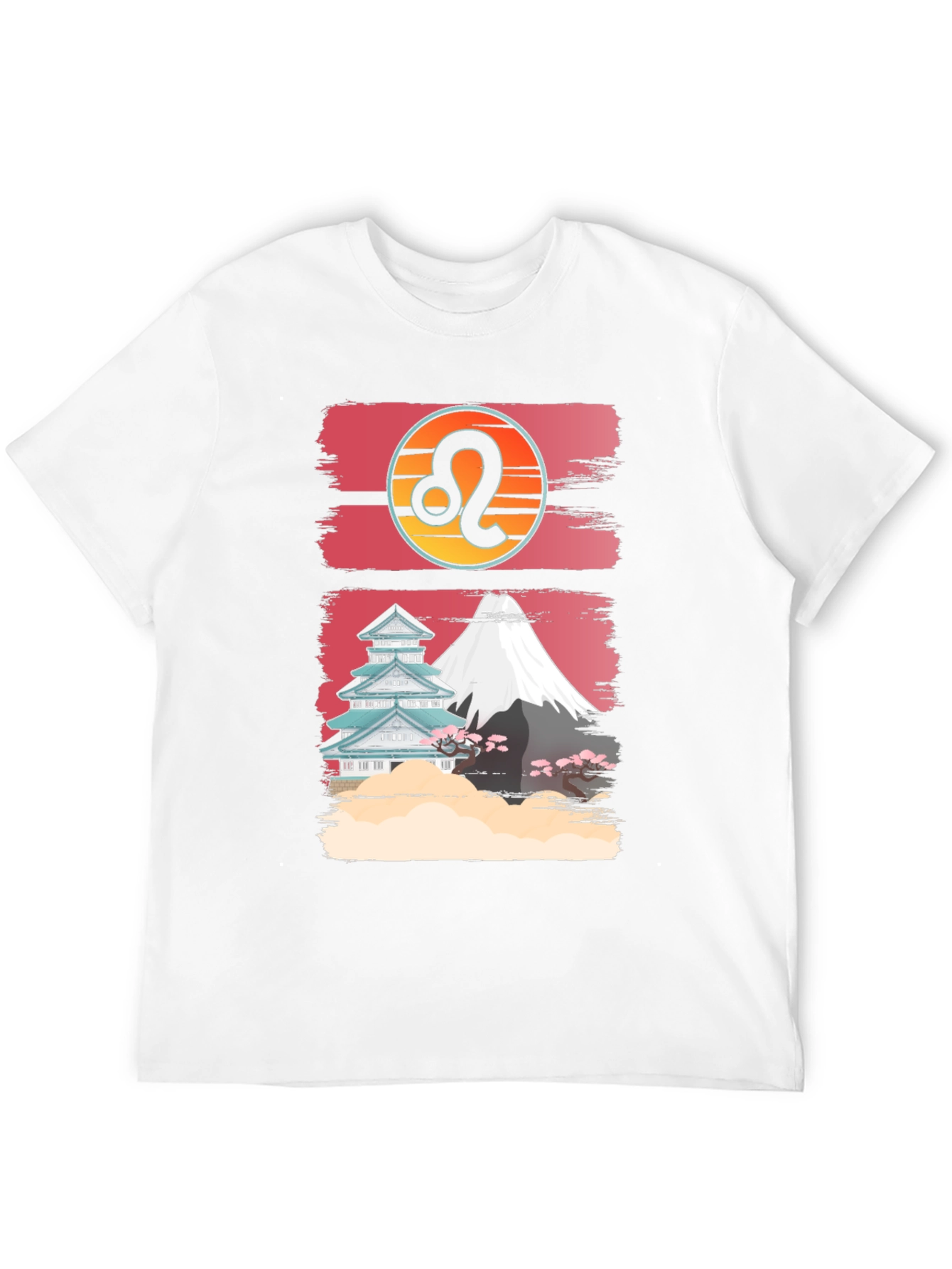 Leo Zodiac Japan Style T-Shirt