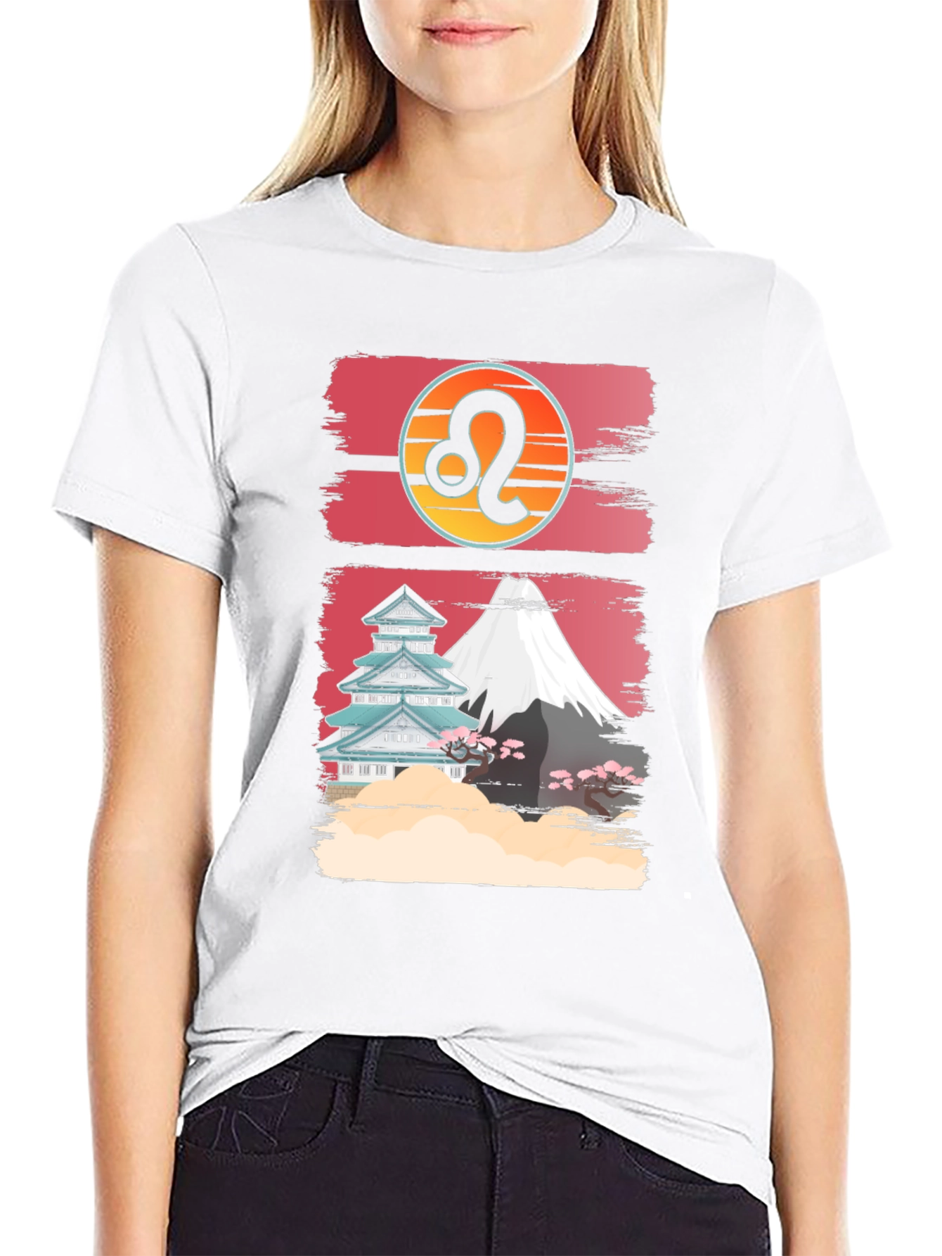 Leo Zodiac Japan Style T-Shirt