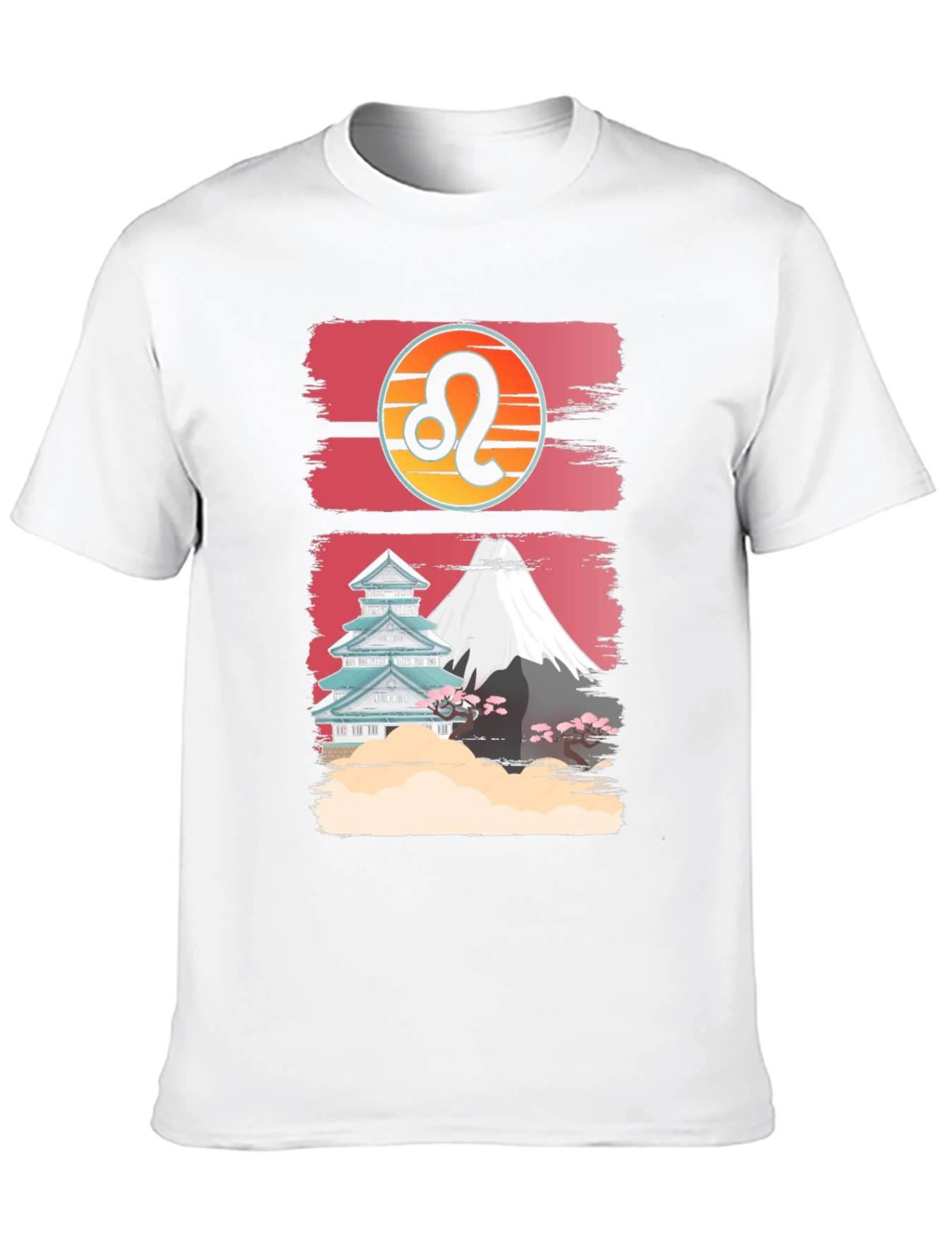 Leo Zodiac Japan Style T-Shirt