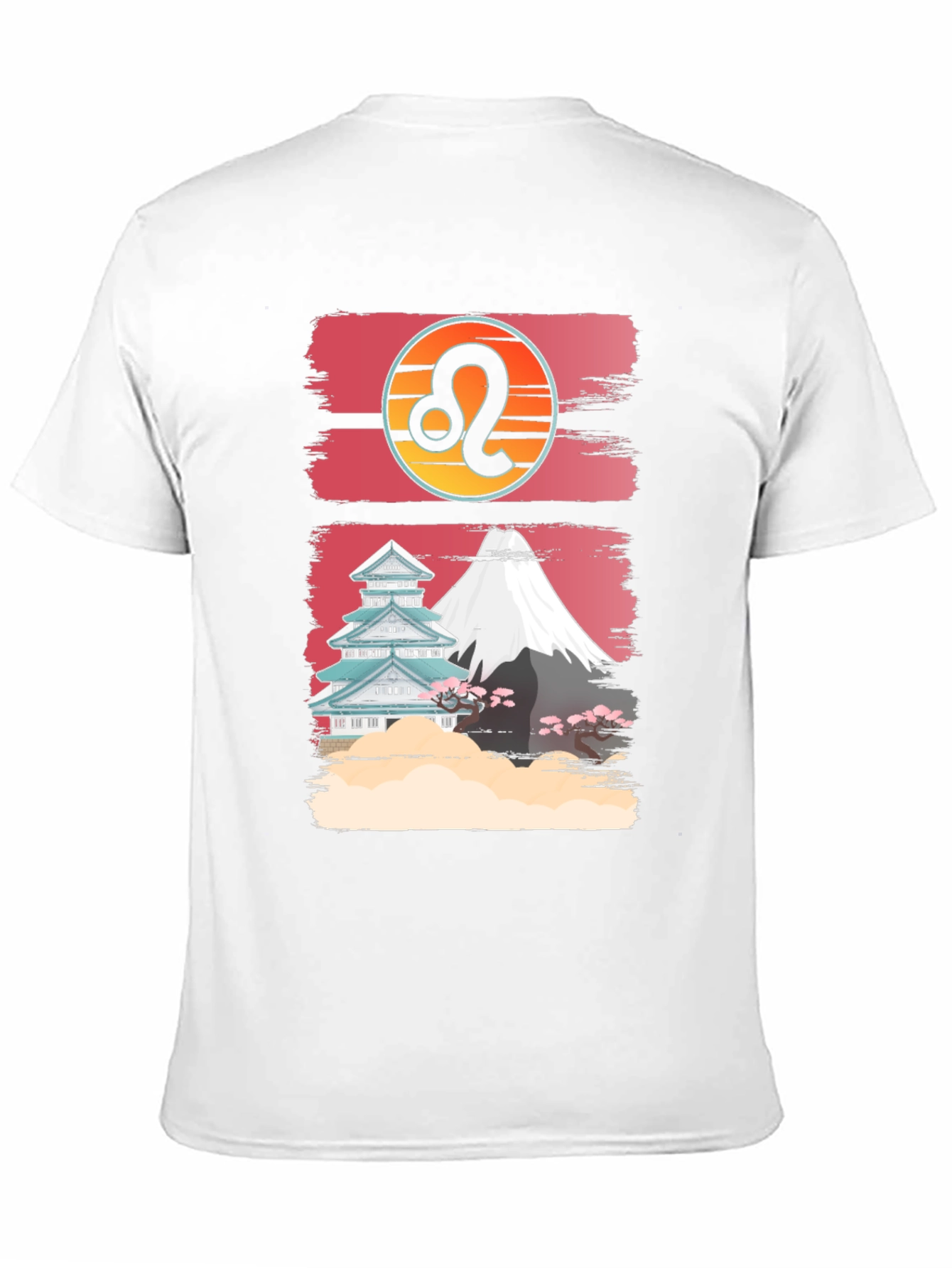 Leo Zodiac Japan Style T-Shirt