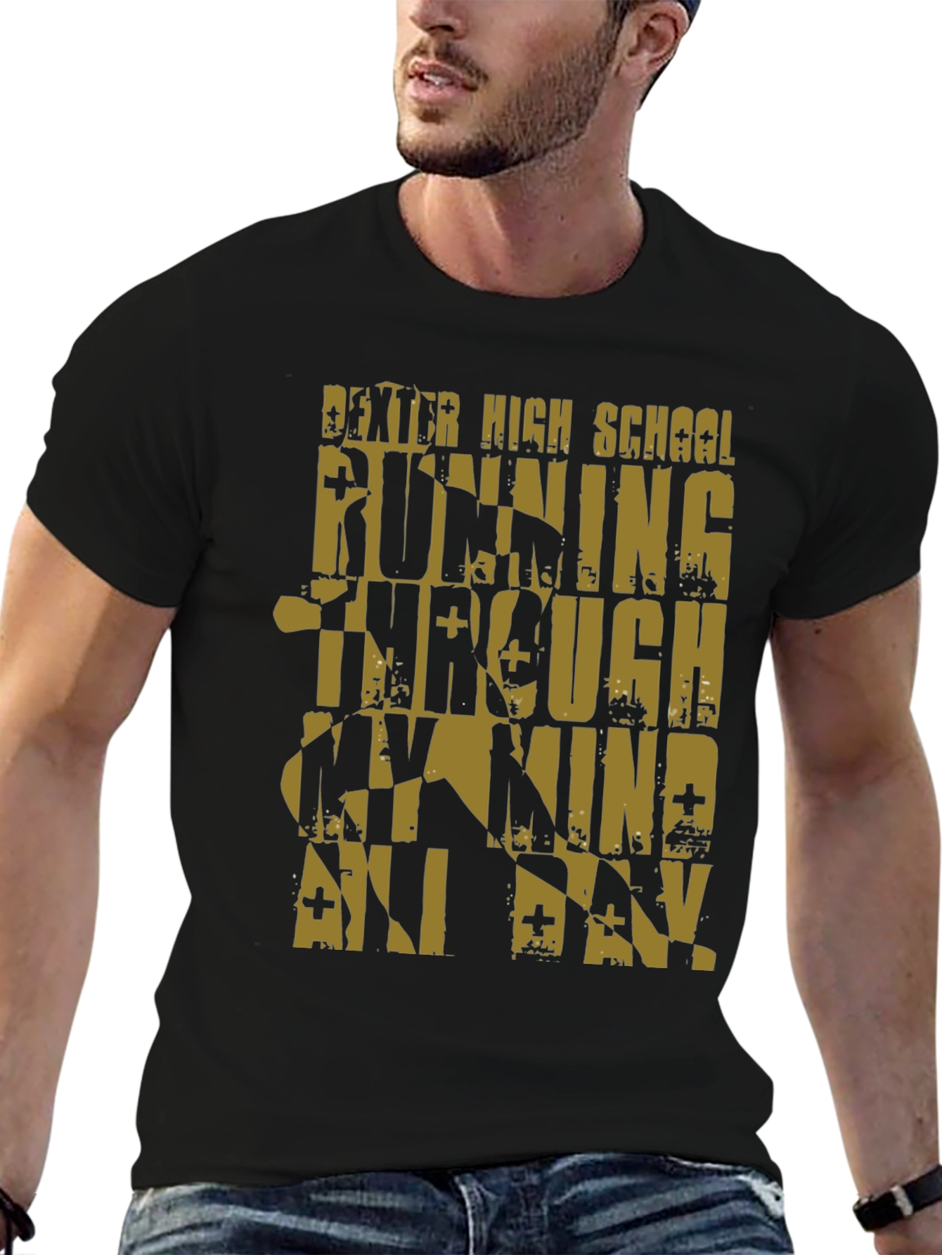 Dexter High School T-Shirt Running Through My Mind