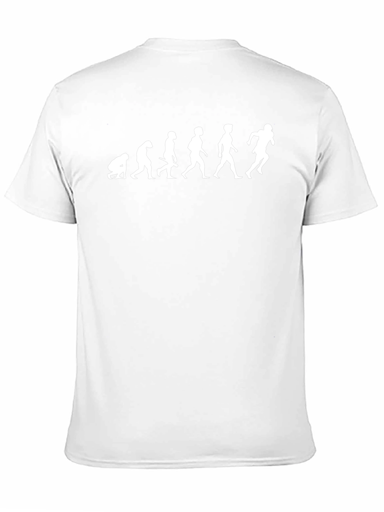 Evolution of a Footballer T-Shirt