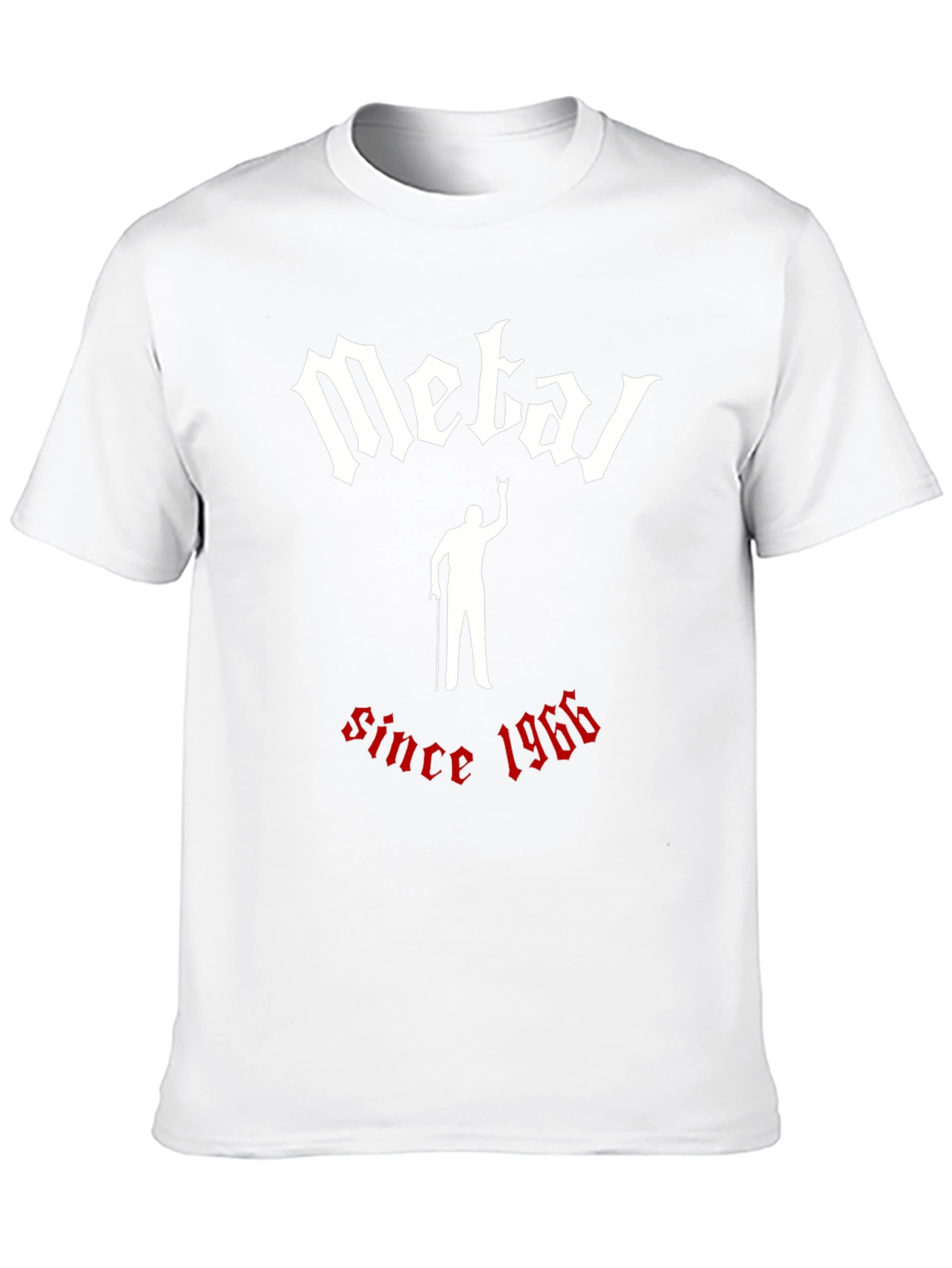 Metal Since 1966 Black Graphic T-Shirt