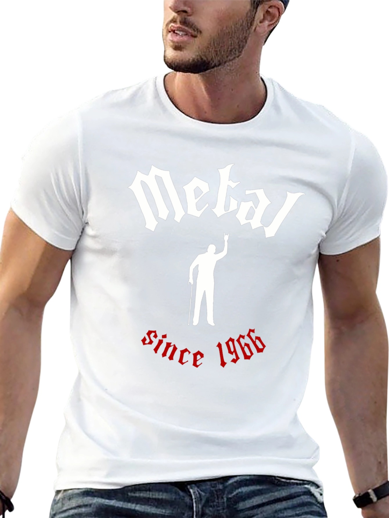 Metal Since 1966 Black Graphic T-Shirt