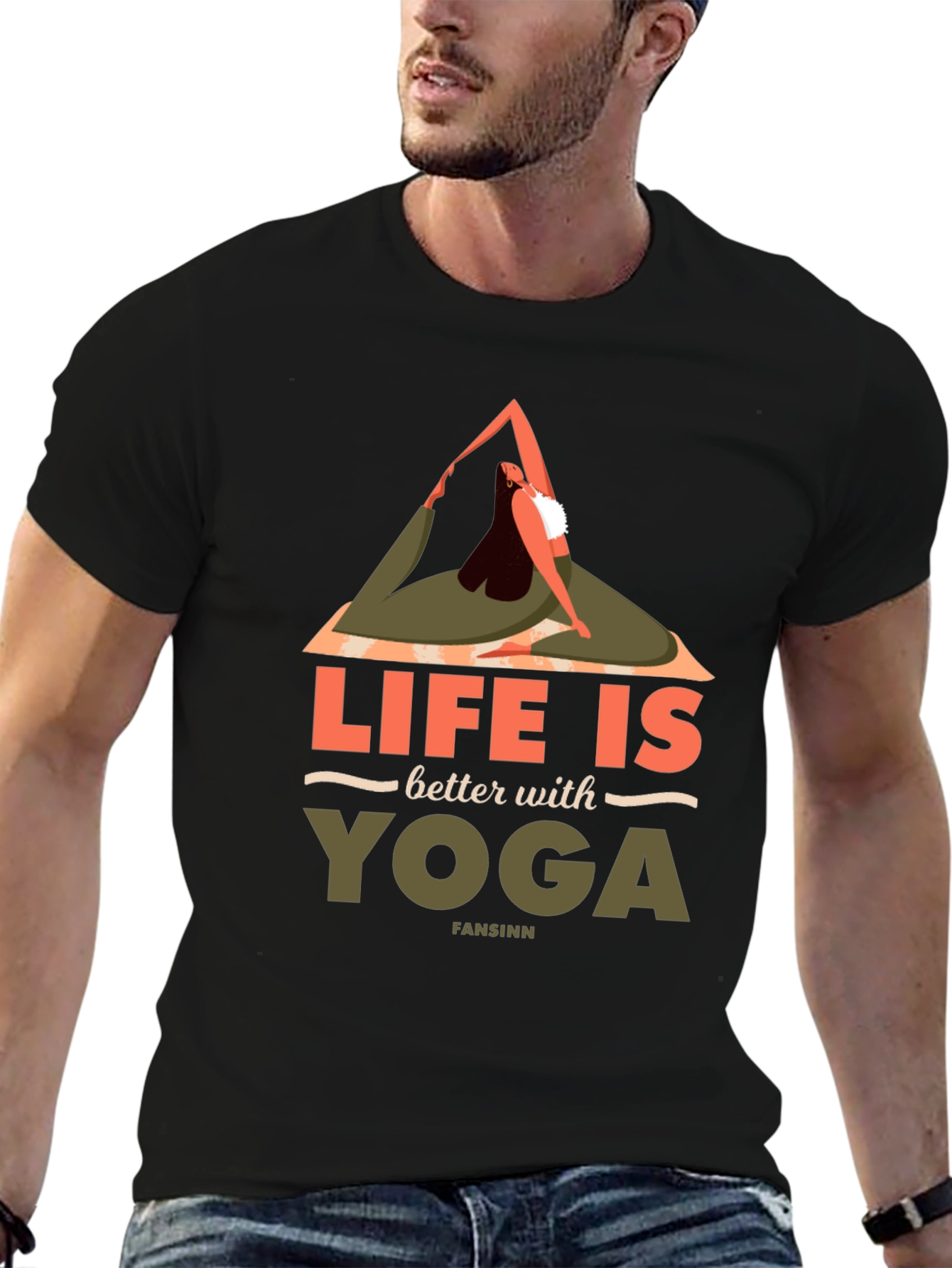 Life is Better with Yoga Graphic Tee