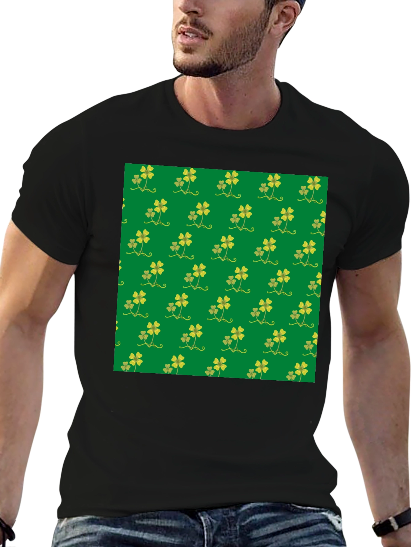 Lucky Clover Graphic Tee - St. Patricks Day Style